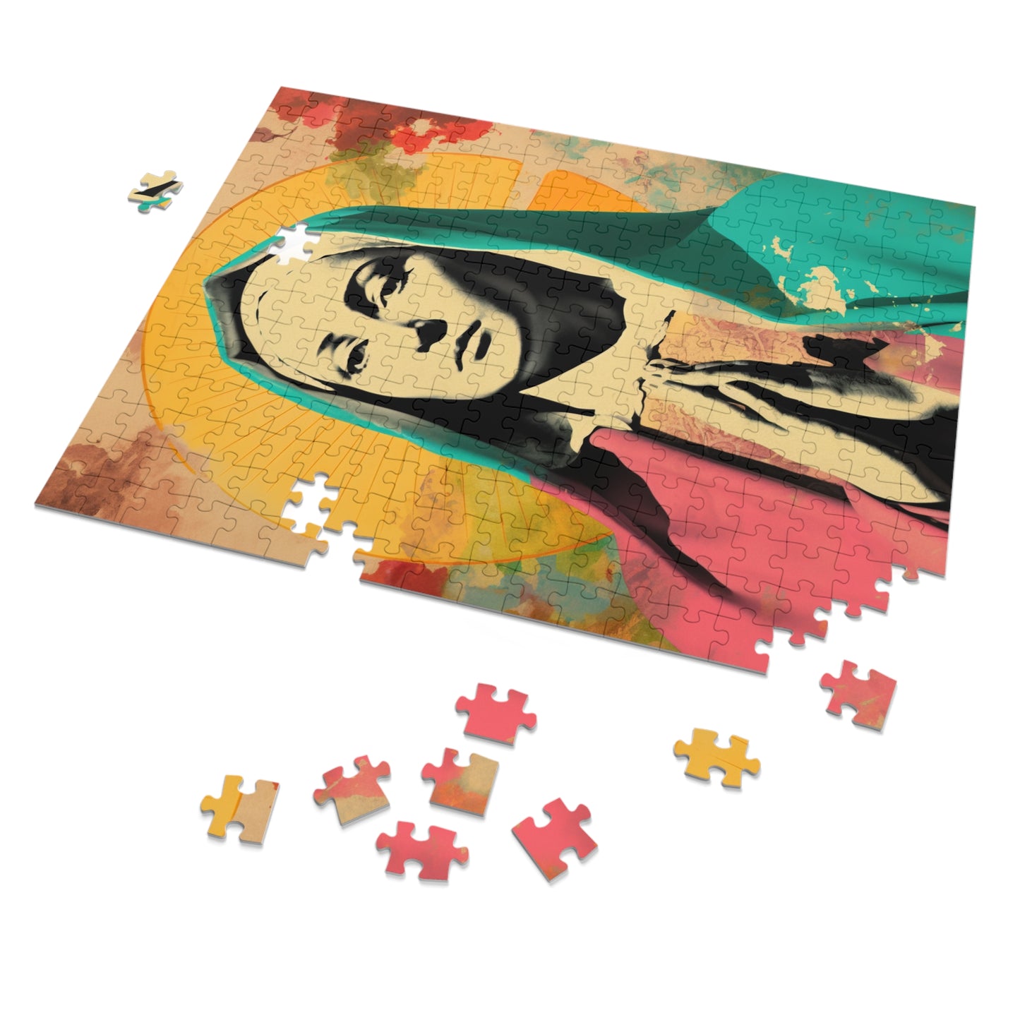 Mary the Blessed Virgin - Puzzle and Keepsake Tin - Religious Jigsaw Puzzle (30, 110, 252, 500,1000-Piece) - Religious Puzzle
