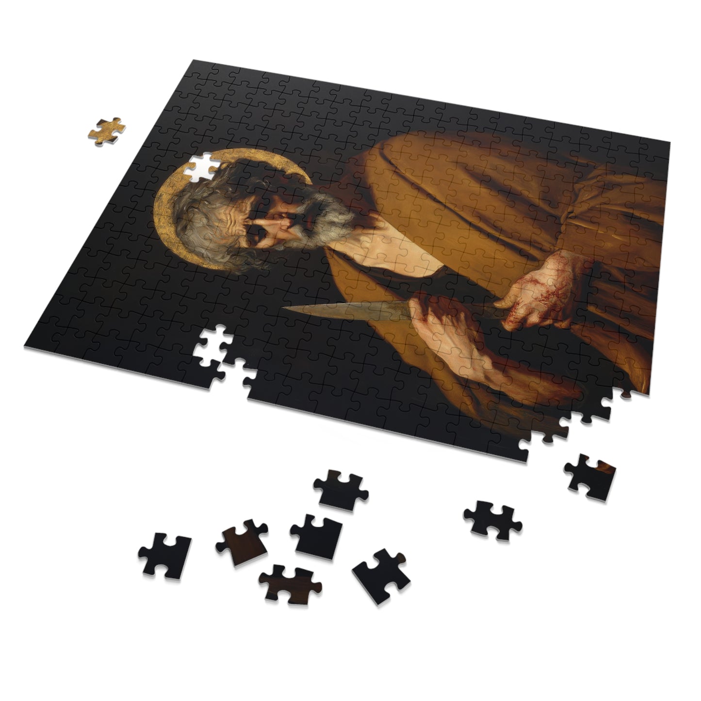 Saint Bartholomew the Apostle - Puzzle and Keepsake Tin - Religious (30, 110, 252, 500,1000) - Religious Puzzle - Gifts for Catholics