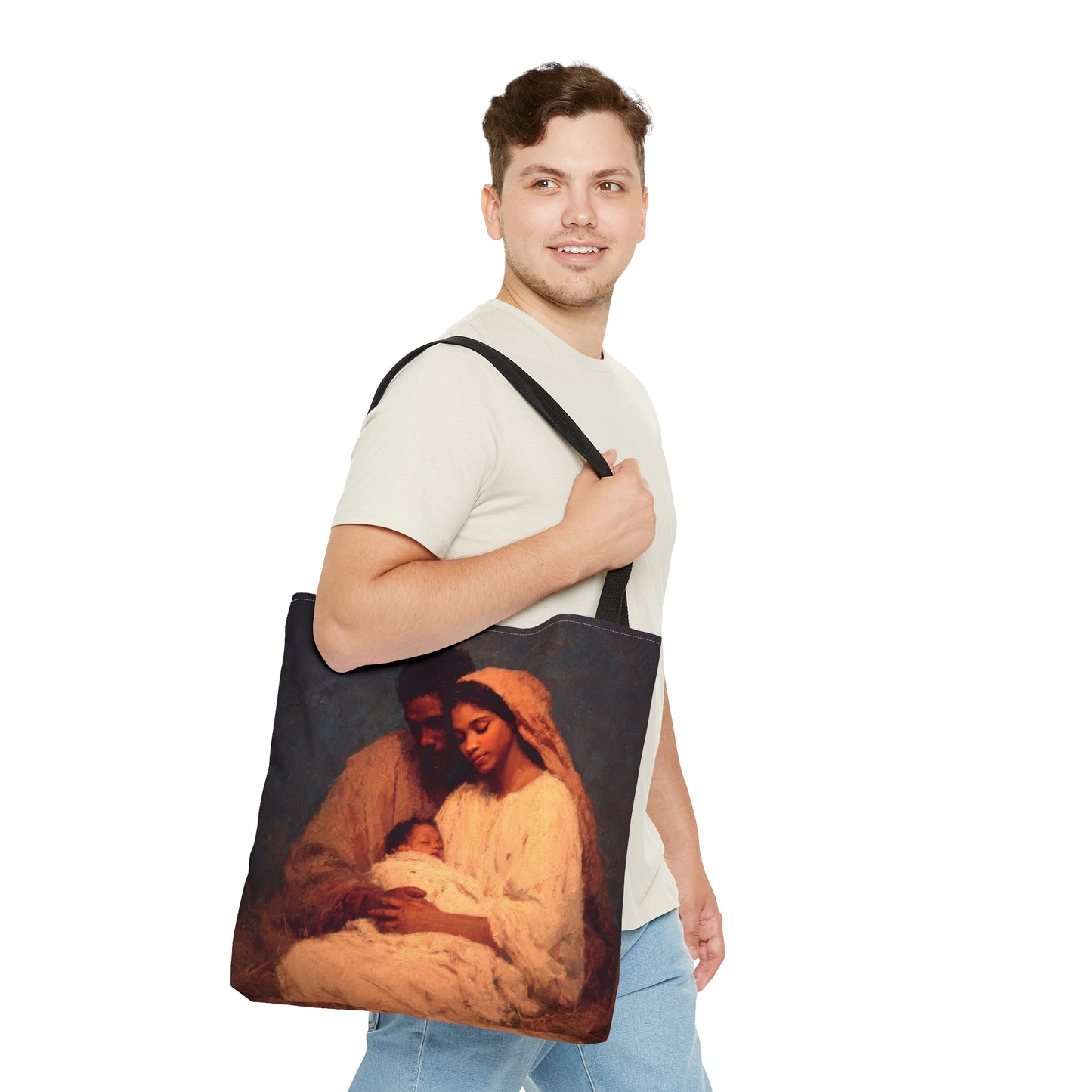 Love Made Visible in the Holy Family - Tote Bag - Large Medium Small Faith Art Bag - Catholic Faith Purse