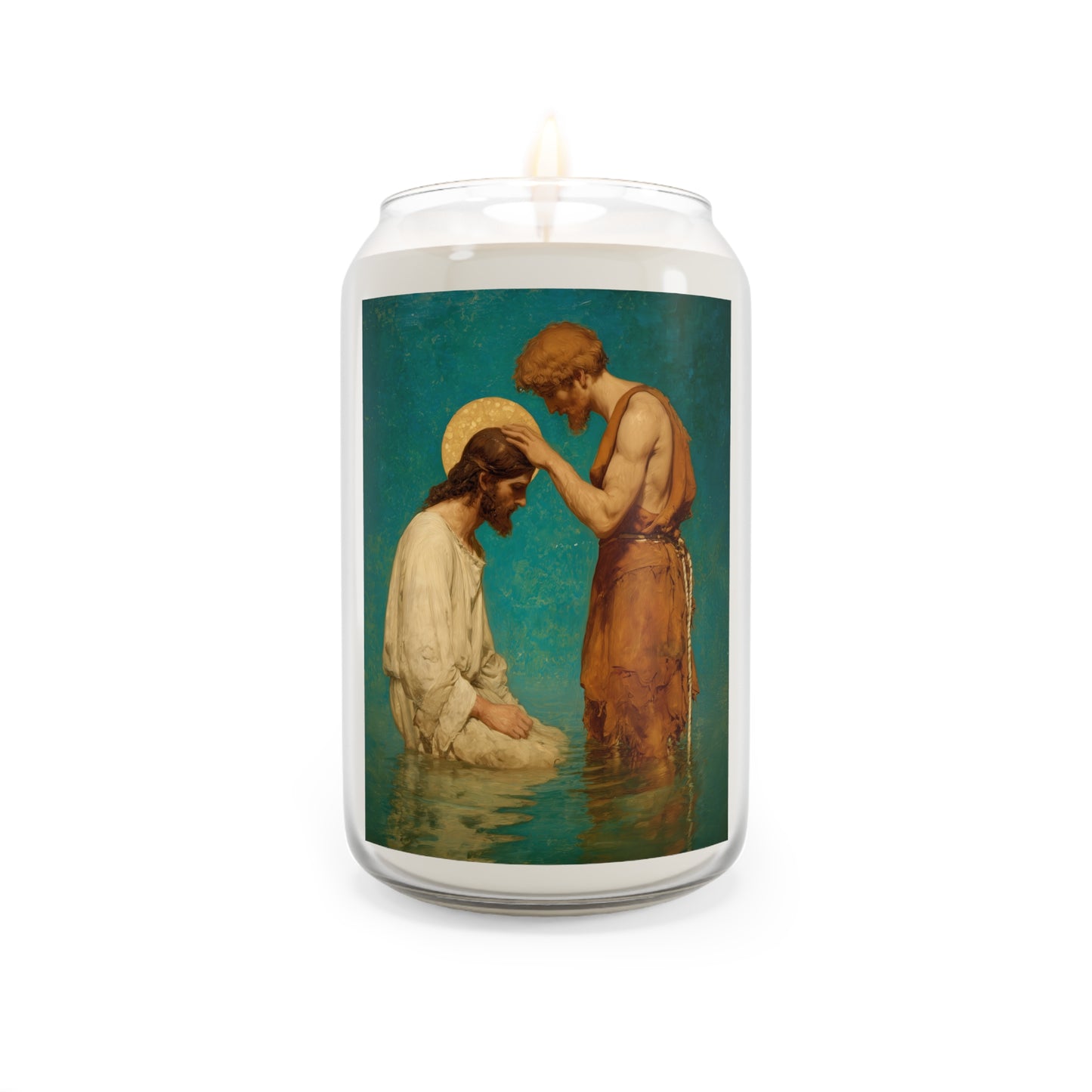 Saint John the Baptist, The Prophet and the Promise - Scented Prayer Candle, 13.75oz - Tall Size - Religious Prayer Candle - Catholic Home