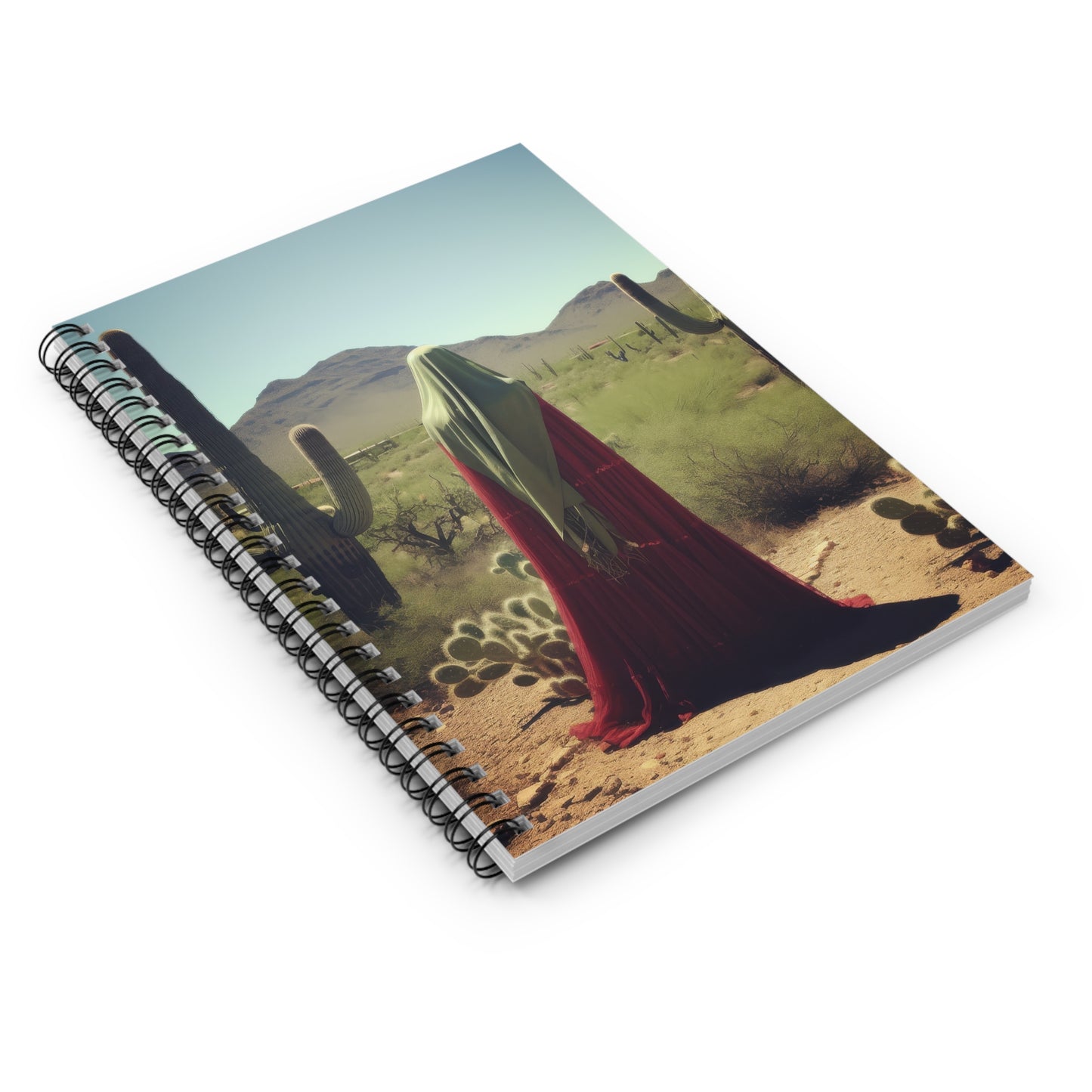 Saint Melania the Elder, Desert Mother - Sanctified Souls Art - Religious - Spiral Notebook - Ruled Line - Catholic Religious art