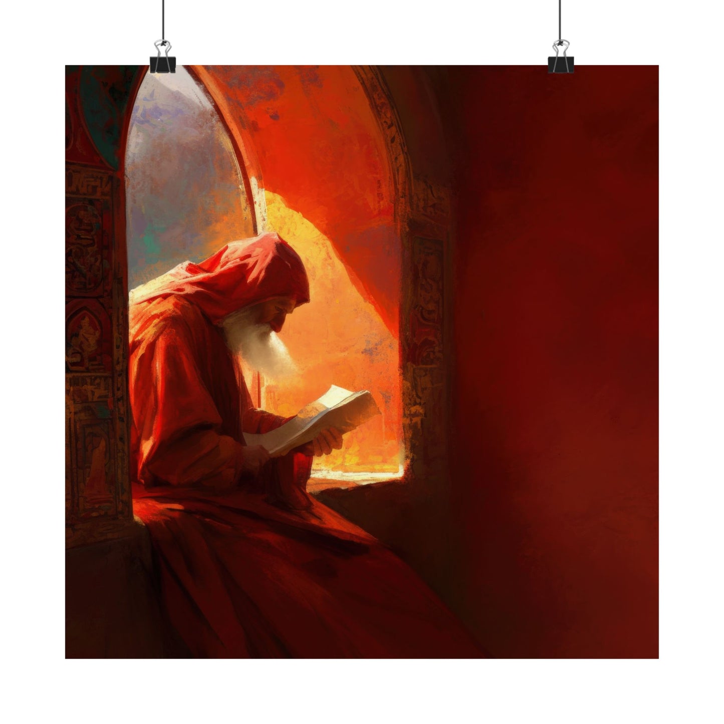 Isaiah and the Promise of the Holy One - Sanctified Souls Print - Multiple Sizes - Premium Matte Vertical Posters