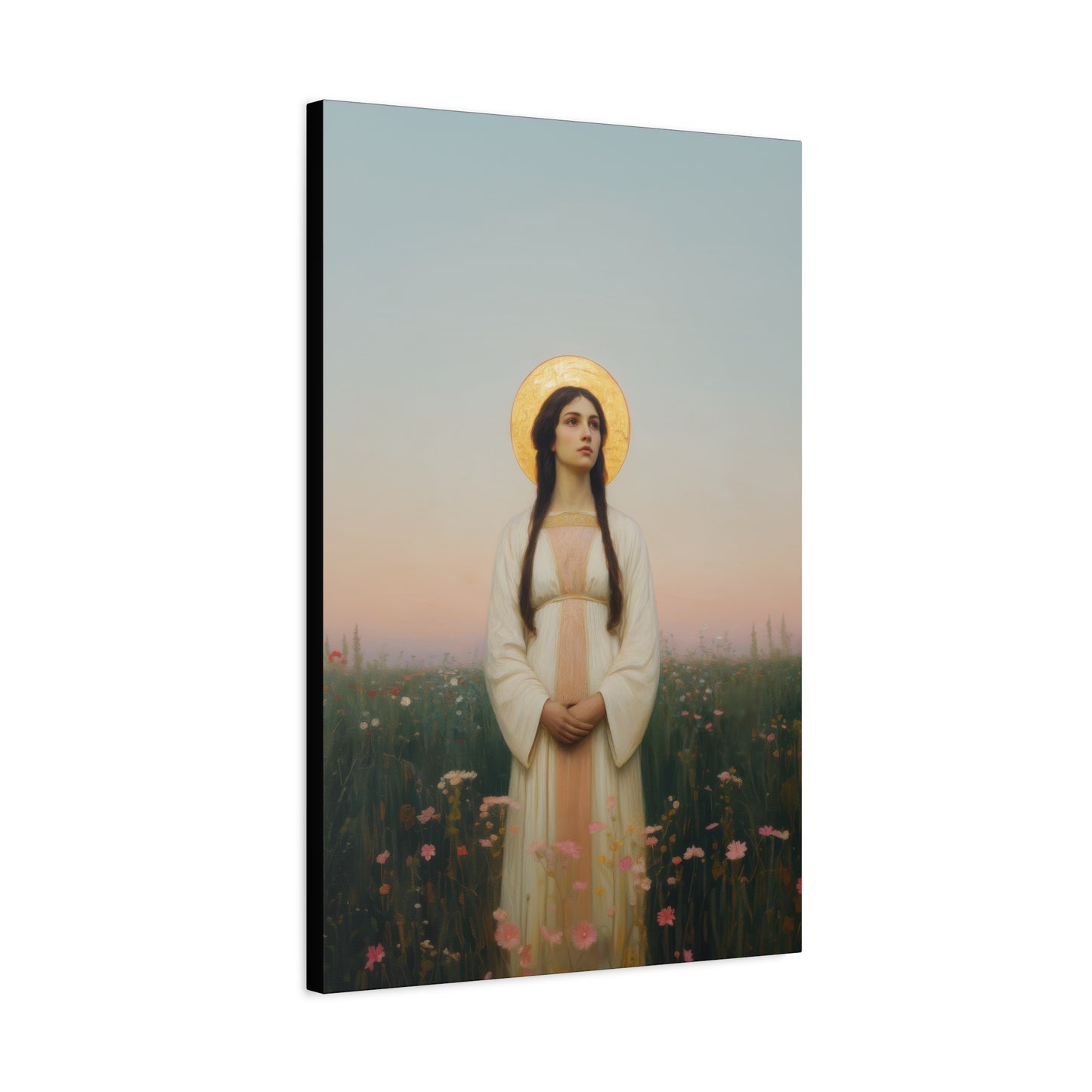 Saint Sabina-  Museum Wrapped Canvas - Sanctified Souls Print - Religious Art for your Home - Catholic Patron Saint Art
