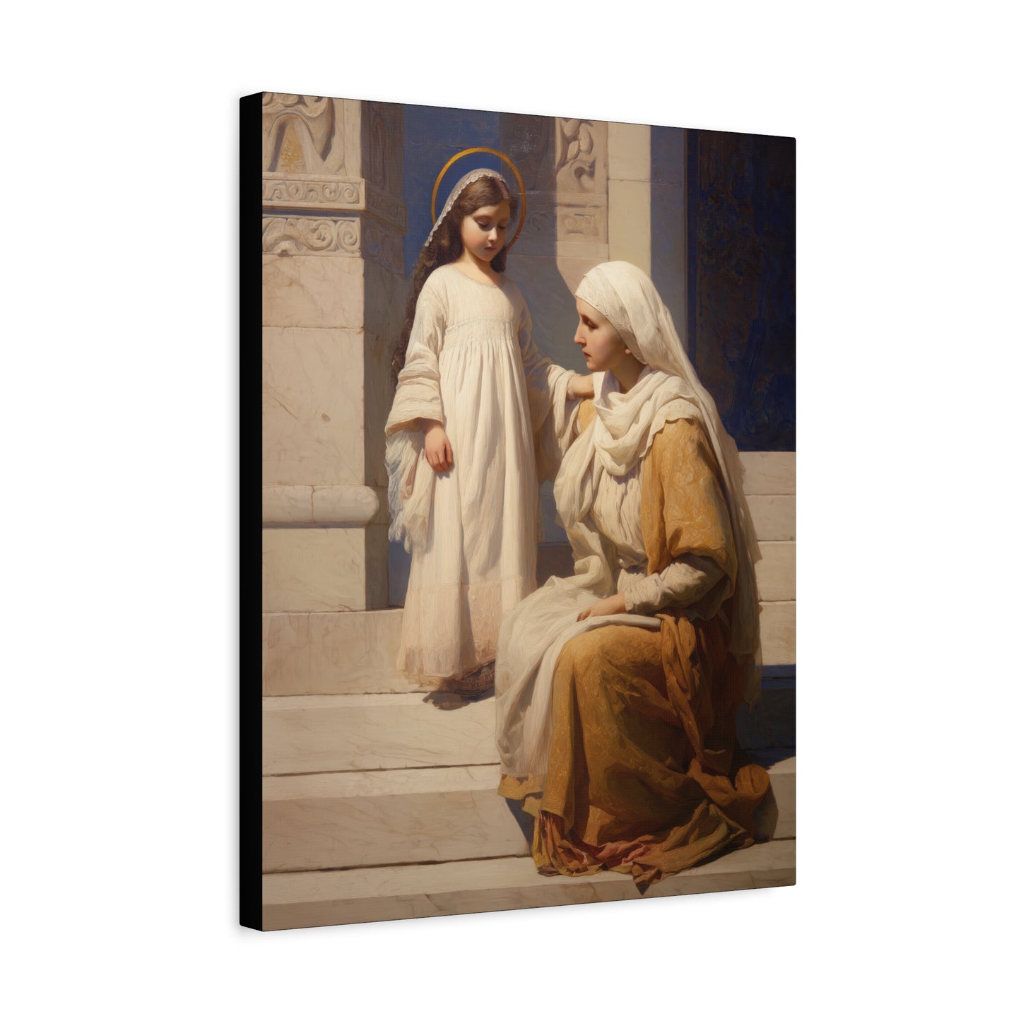 The Feast of the Presentation of the Blessed Mary - Gallery Wrapped Canvas - Print - Religious Art for your Home - Catholic