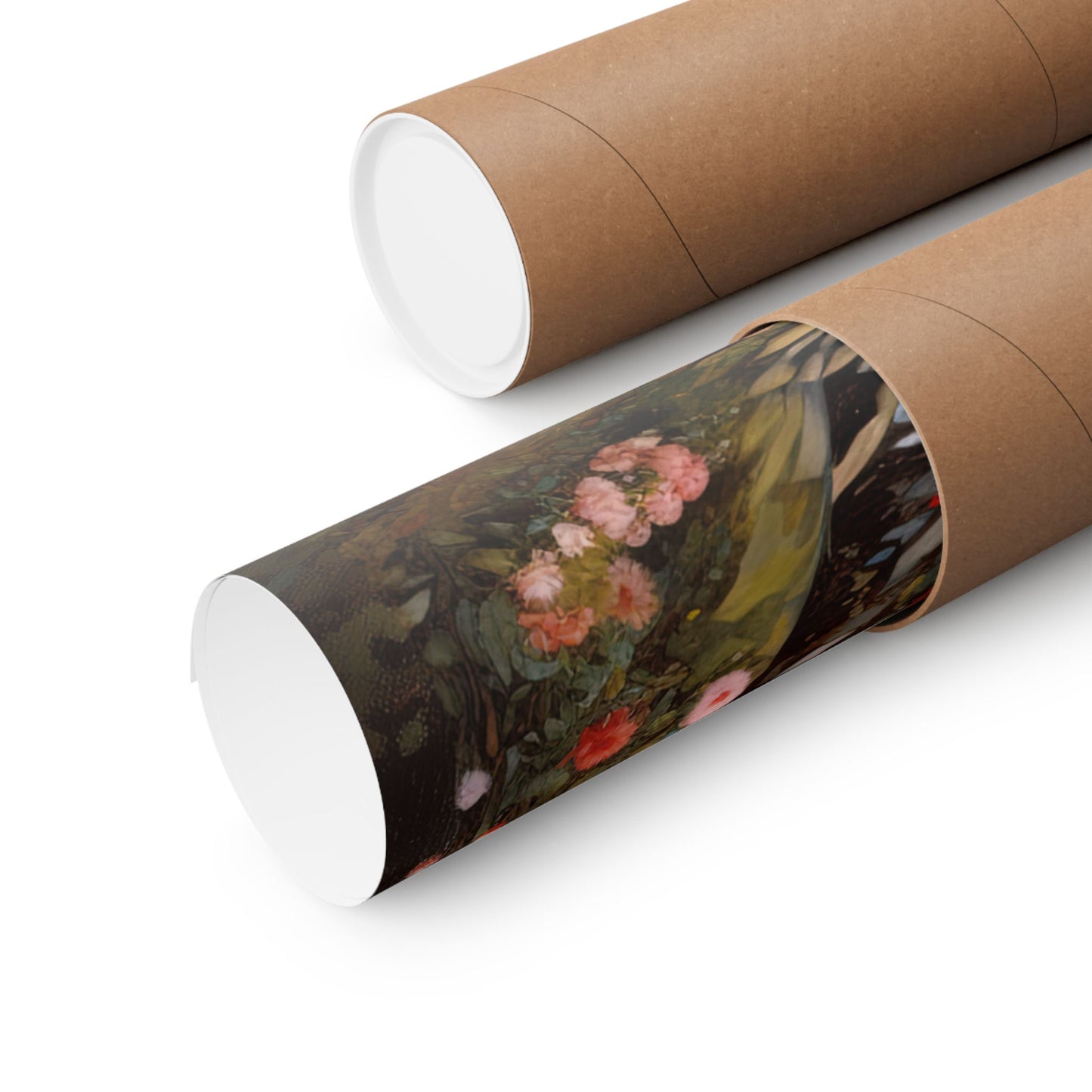 Our Lady of Lourdes - Sanctified Souls Print - Multiple Sizes - Premium Matte Vertical Posters