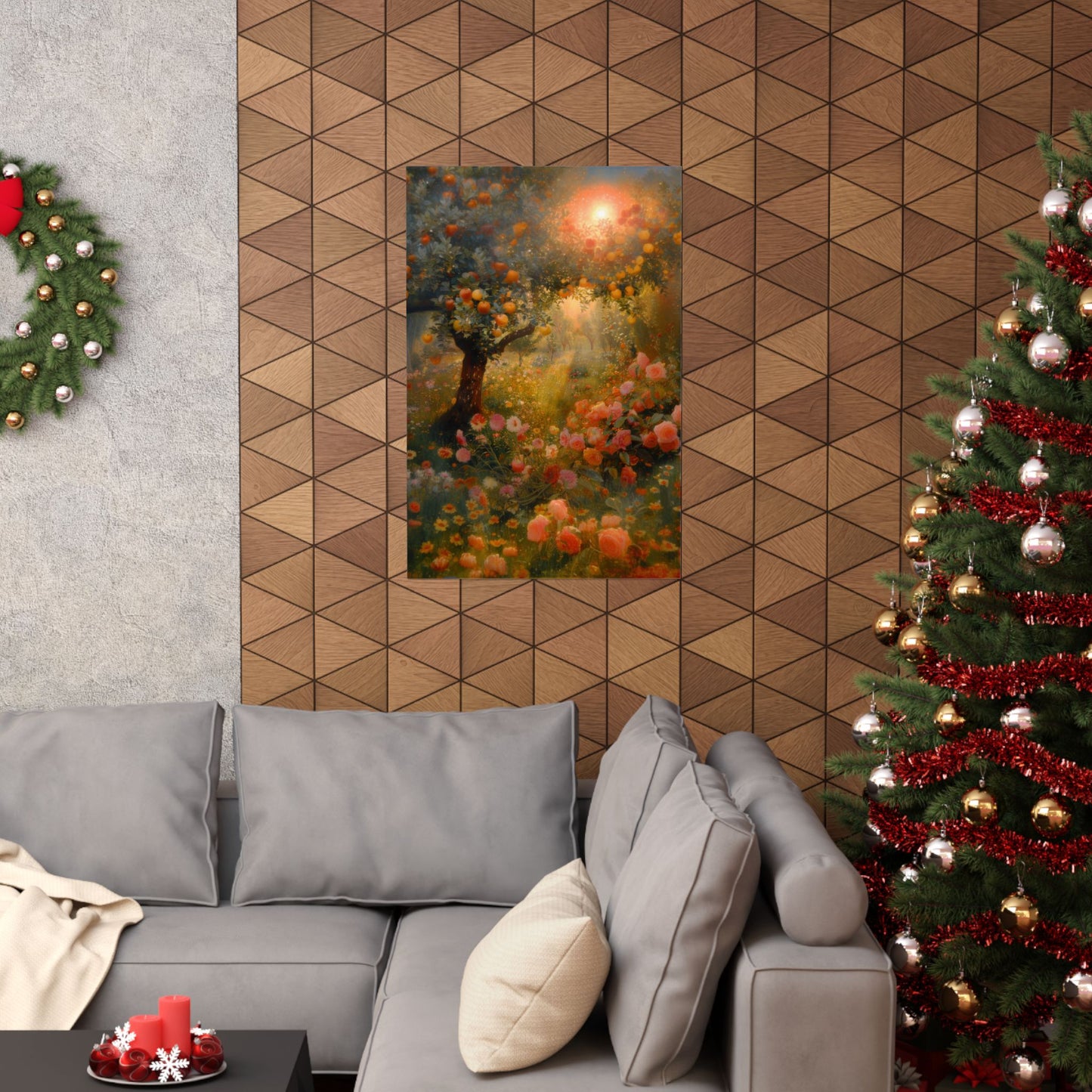 Eden in the Morning of the World - Sanctified Souls Print - Multiple Sizes - Premium Matte Vertical Posters