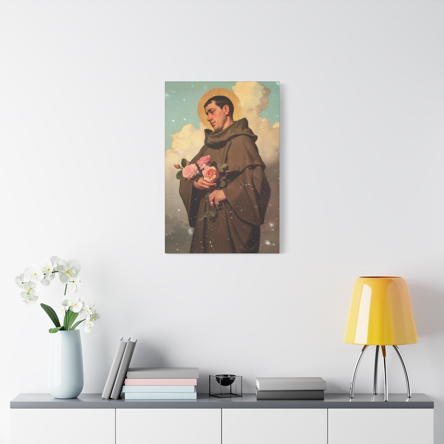 Saint Didacus of Alcala - Gallery Wrapped Canvas - Print - Religious Art for your Home - Catholic Art
