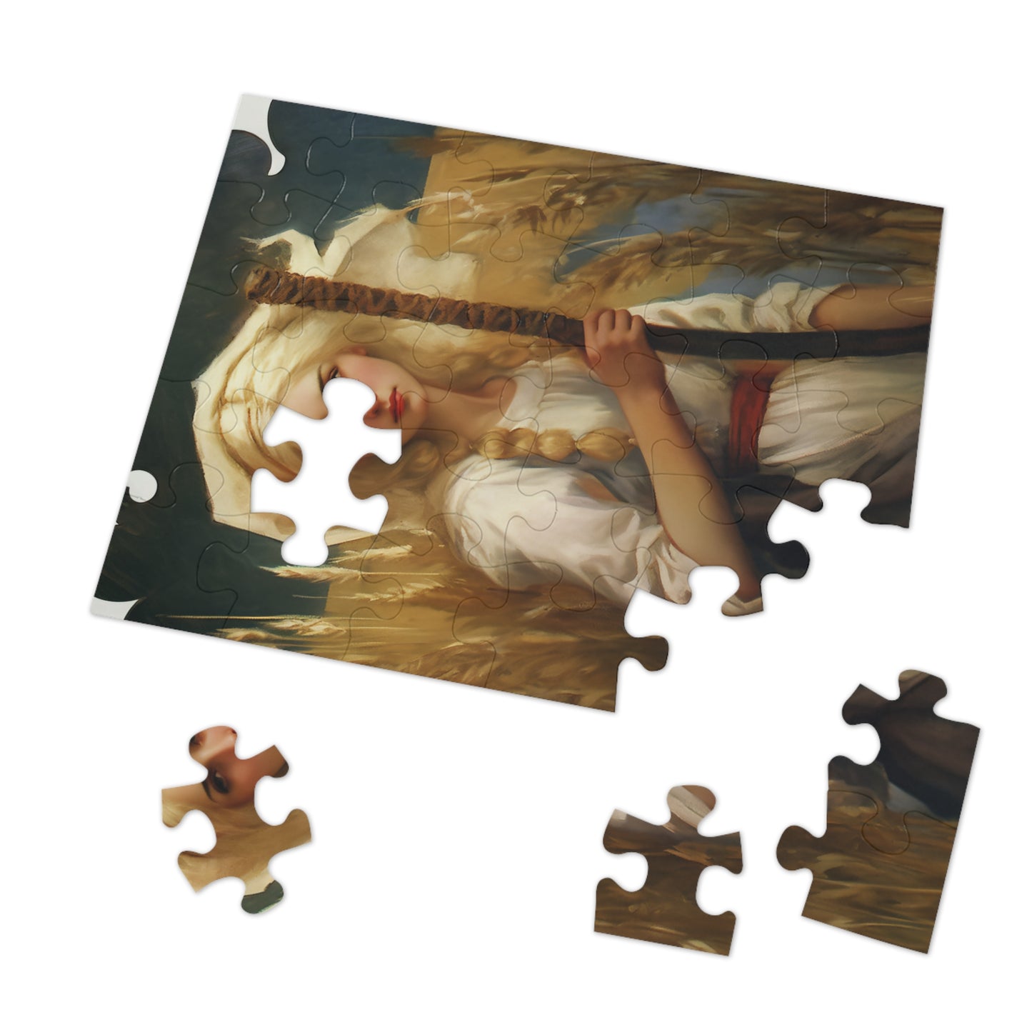 Saint Notburga - Puzzle and Keepsake Tin - Religious Jigsaw Puzzle (30, 110, 252, 500,1000-Piece) - Religious Puzzle