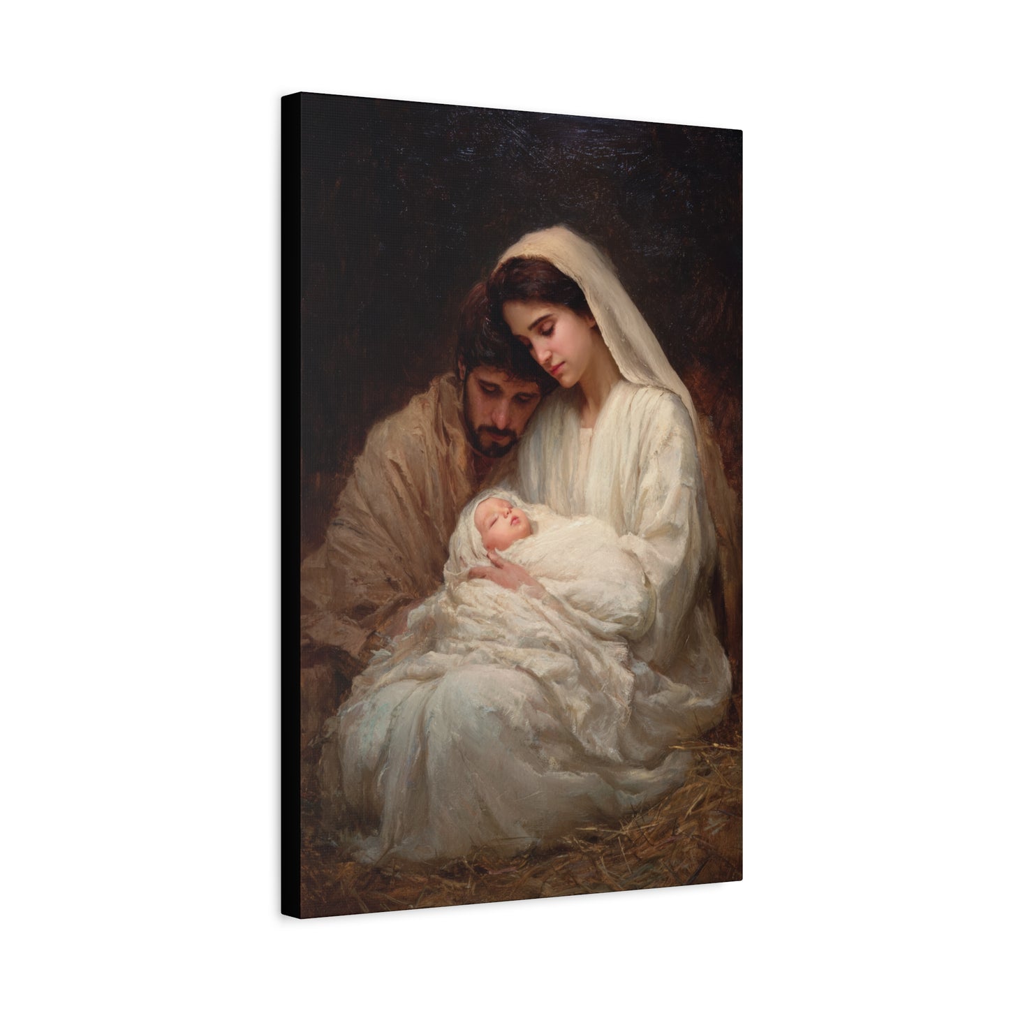 The Quiet Kingdom of the Holy Family - Gallery Wrapped Canvas - Print - Religious Art for your Home - Catholic