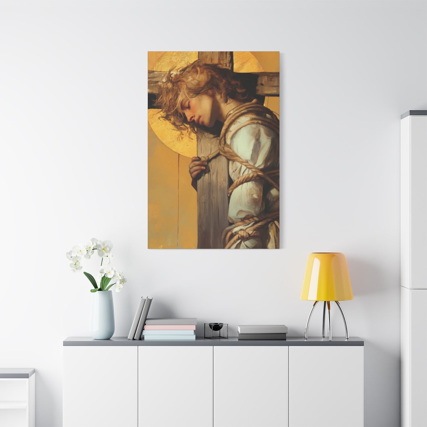 Saint Dismus, The 'Good Thief' - Gallery Wrapped Canvas - Print - Religious Art for your Home - Catholic Art