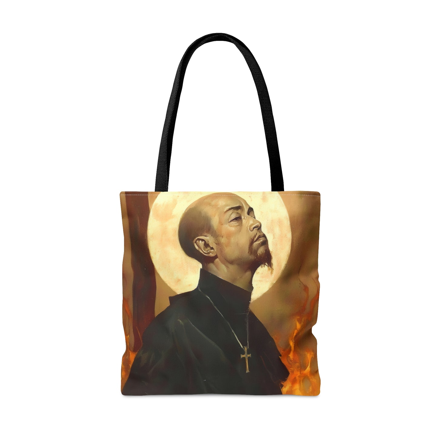 Blessed Thomas Tsughi Tote Bag - Large Medium Small Faith Art Bag - Catholic Faith Purse - Religious - Reusable - Prayer Bag