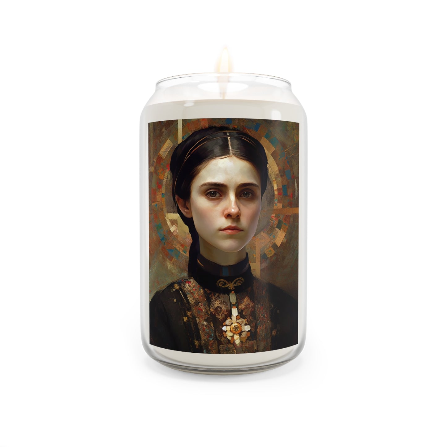Saint Gemma Galgani  - Scented Prayer Candle, 13.75oz - Tall Size - Religious Prayer Candle - Catholic Art