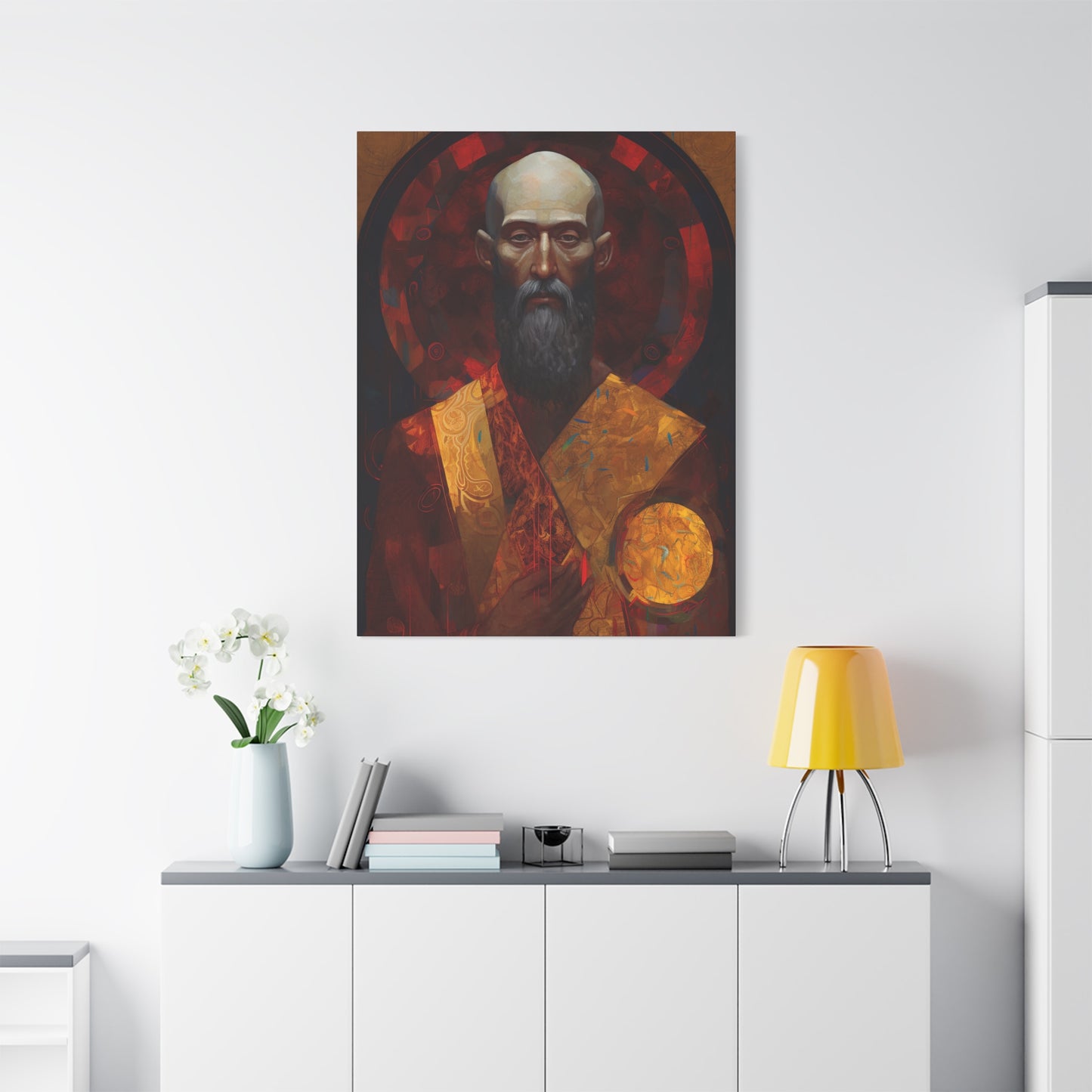 Saint Bartholomew Canvas Print - Multiple Sizes - Catholic Home art - Museum Wrapped Canvas - Sanctified Souls Print