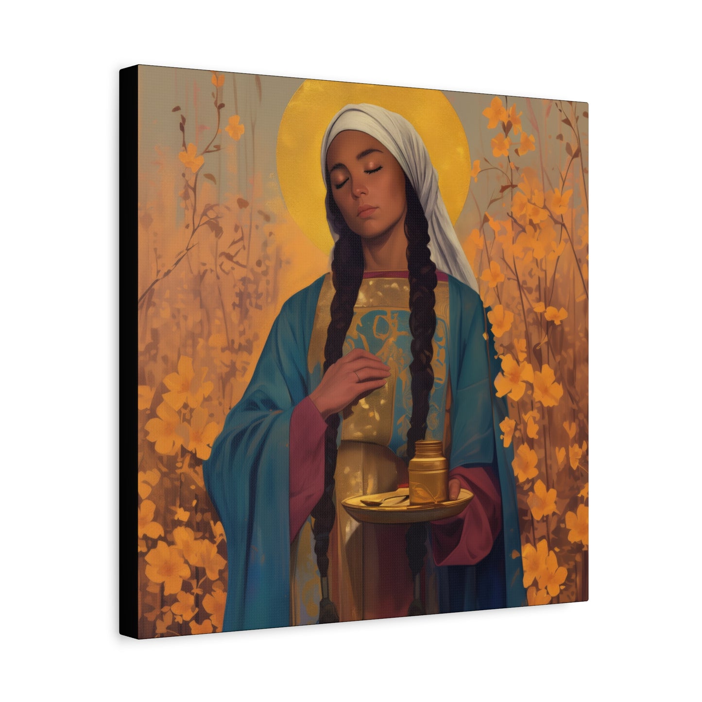 Saint Hermione of Ephesus - Gallery Wrapped Canvas - Print - Religious Art for your Home - Catholic Art Print
