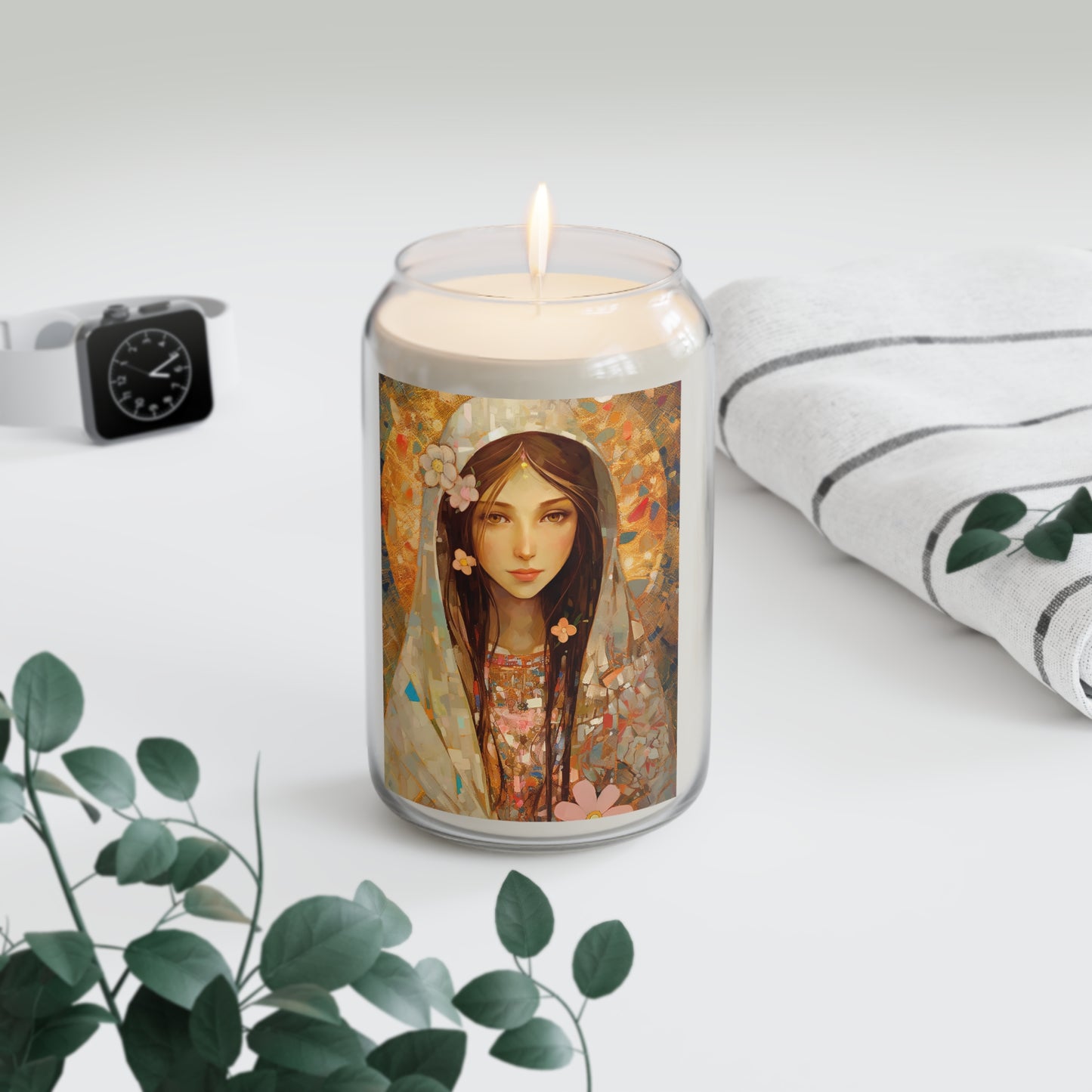 Saint Maria Goretti - Scented Prayer Candle, 13.75oz - Tall Size - Religious Prayer Candle - Catholic Art