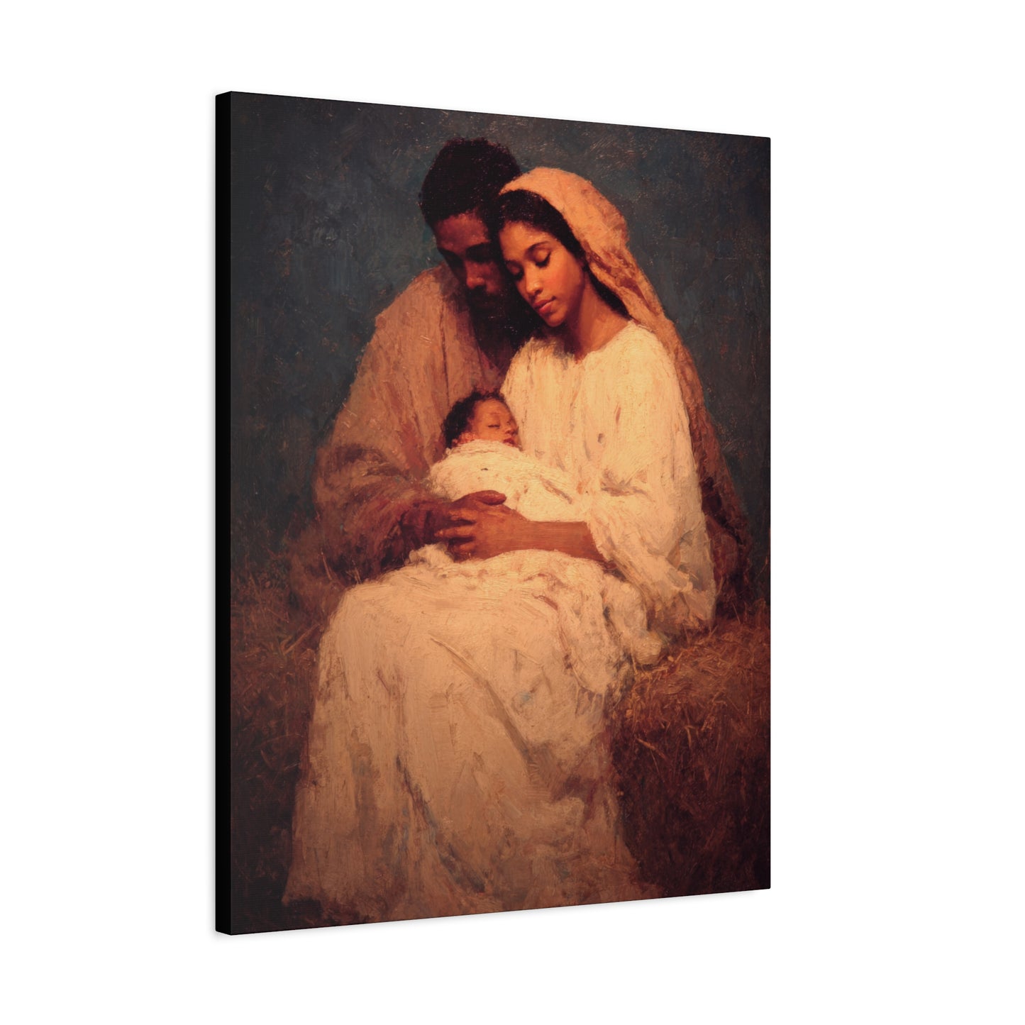 Love Made Visible in the Holy Family - Gallery Wrapped Canvas - Print - Religious Art for your Home - Catholic