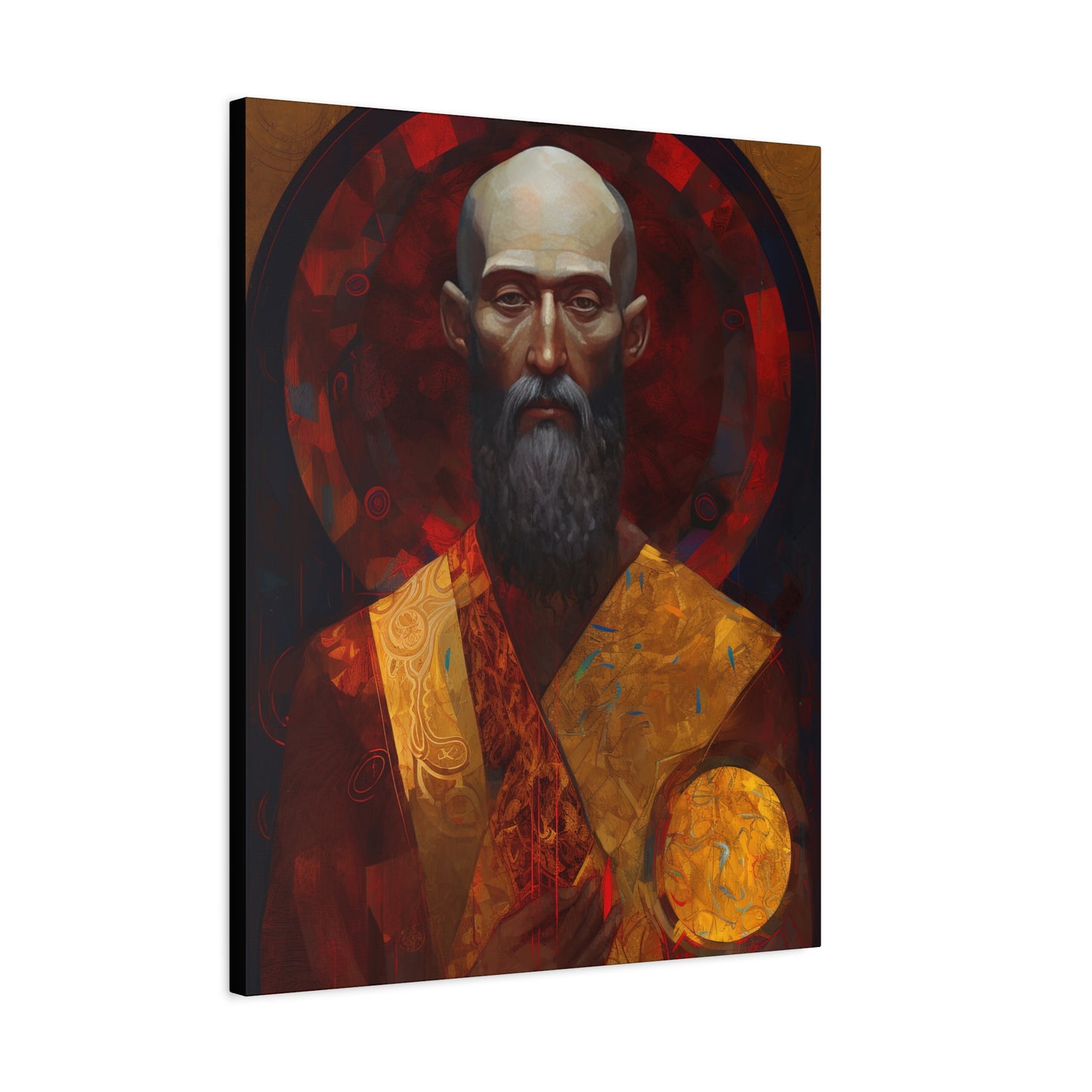 Saint Bartholomew Canvas Print - Multiple Sizes - Catholic Home art - Museum Wrapped Canvas - Sanctified Souls Print