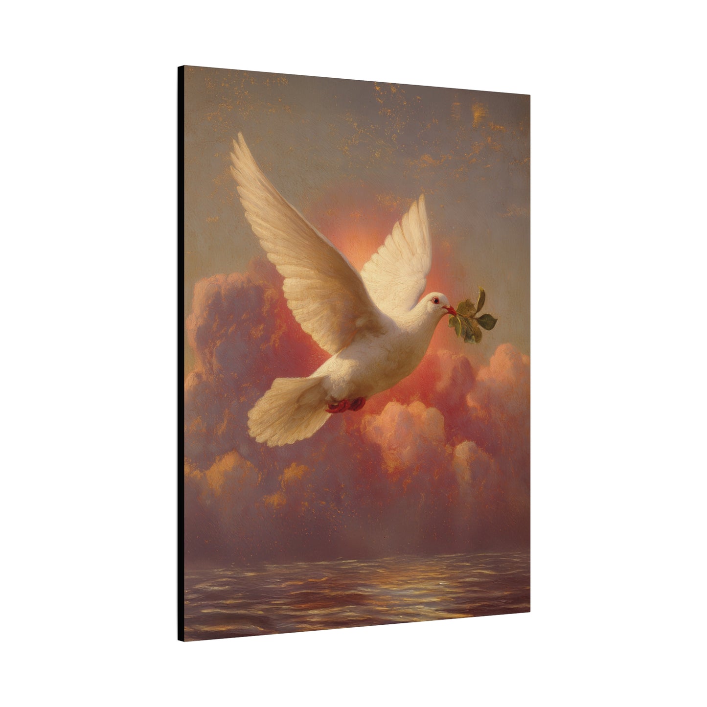 The Spirit Who Restored the Horizon - Holy Spirit - The Dove- Gallery Wrapped Canvas - Print - Religious Art for your Home - Catholic