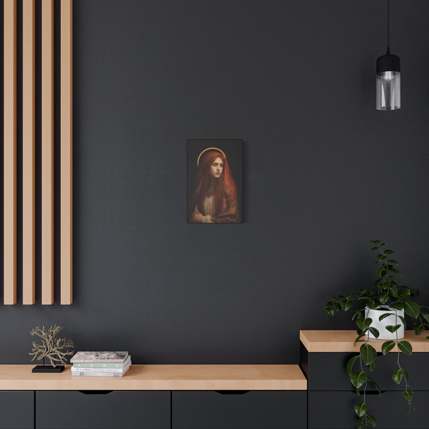 The Beloved Disciple - Mary Magdalene's Devotion - Museum Wrapped Canvas - Sanctified Souls Print - Religious Art for your Home