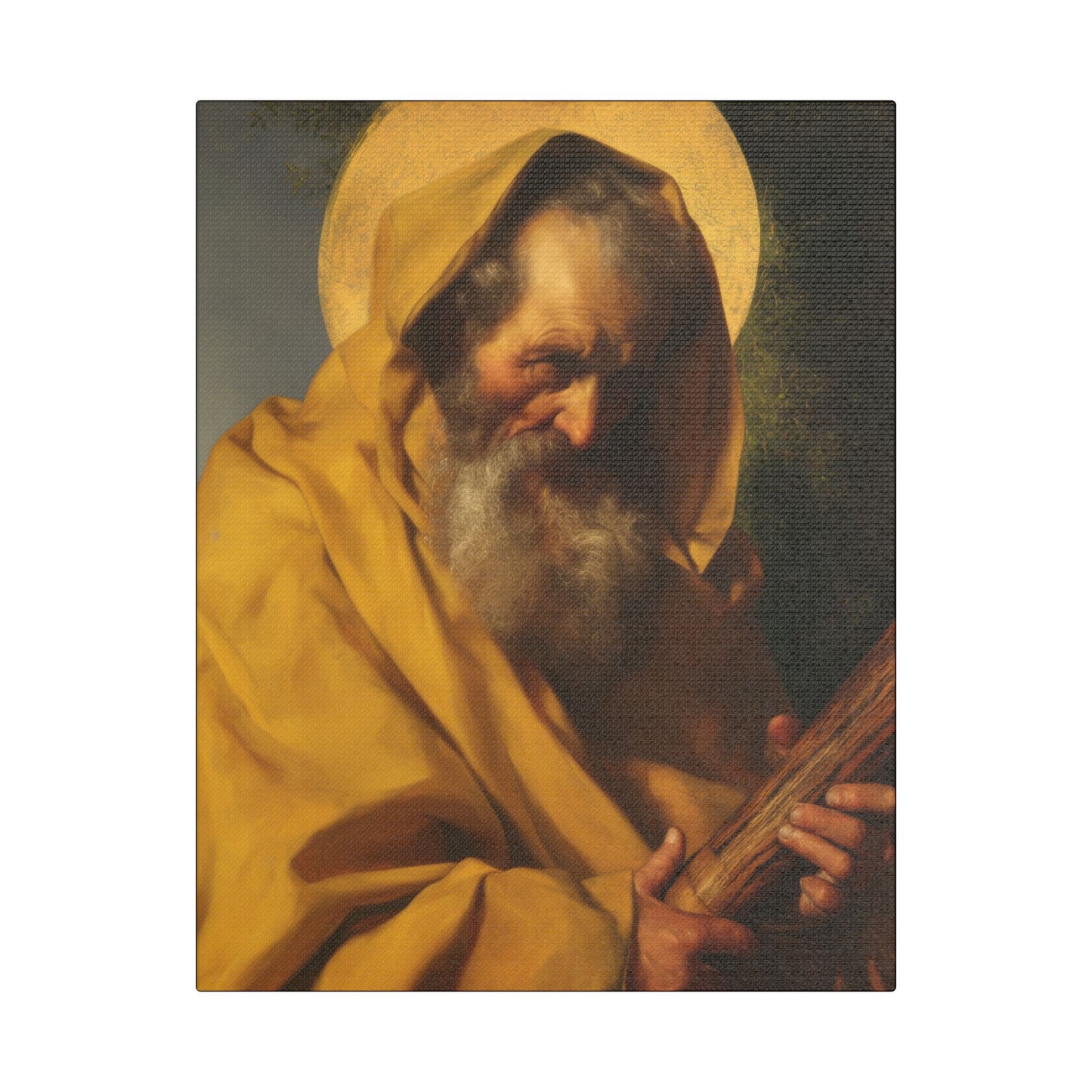 Saint James the Lesser - Apostle - Museum Wrapped Canvas - Print - Religious Art for your Home - Christian print - Prayer Room - Catholic