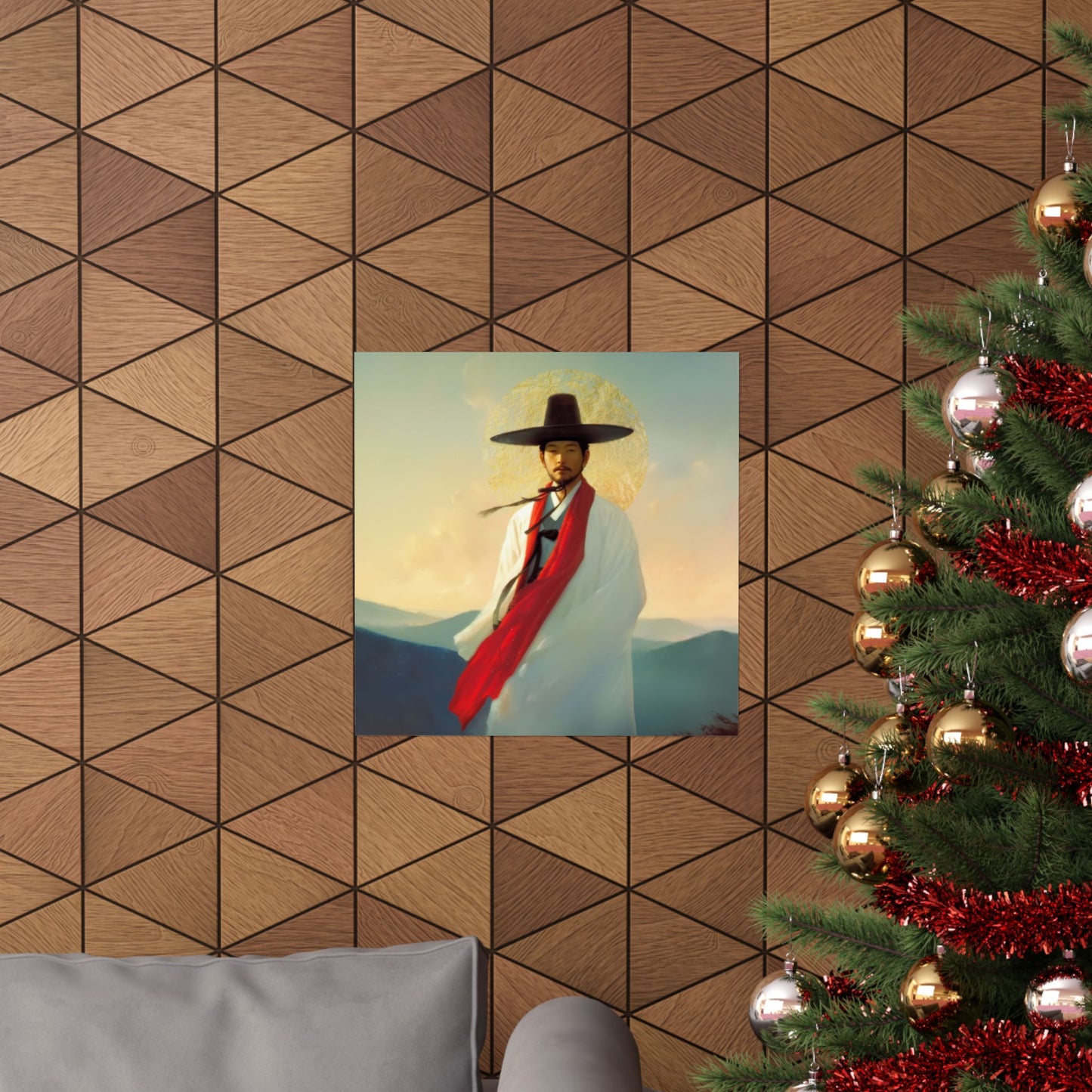 Saint Andrew Kim Taegon -  Sanctified Souls Print - Multiple Sizes - Premium Posters - Catholic Art - Christian Home - Martyr Saint