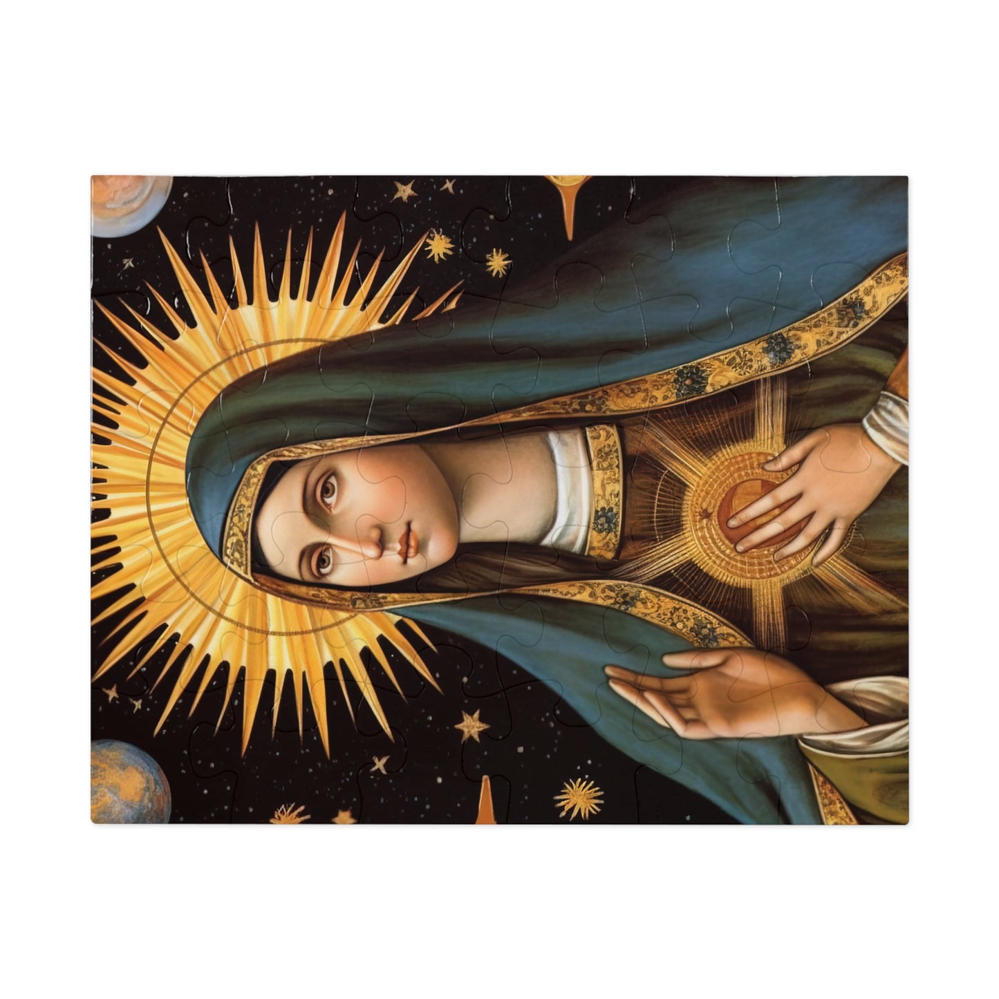 Saint Clare of Assisi - Puzzle and Keepsake Tin - Religious Jigsaw Puzzle (30, 110, 252, 500,1000-Piece) - Religious Puzzle