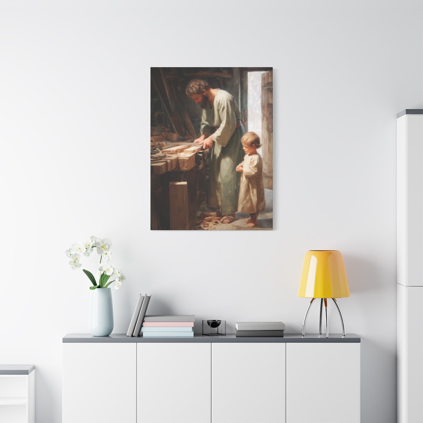 St. Joseph the Worker - Catholic Saint Canvas Print