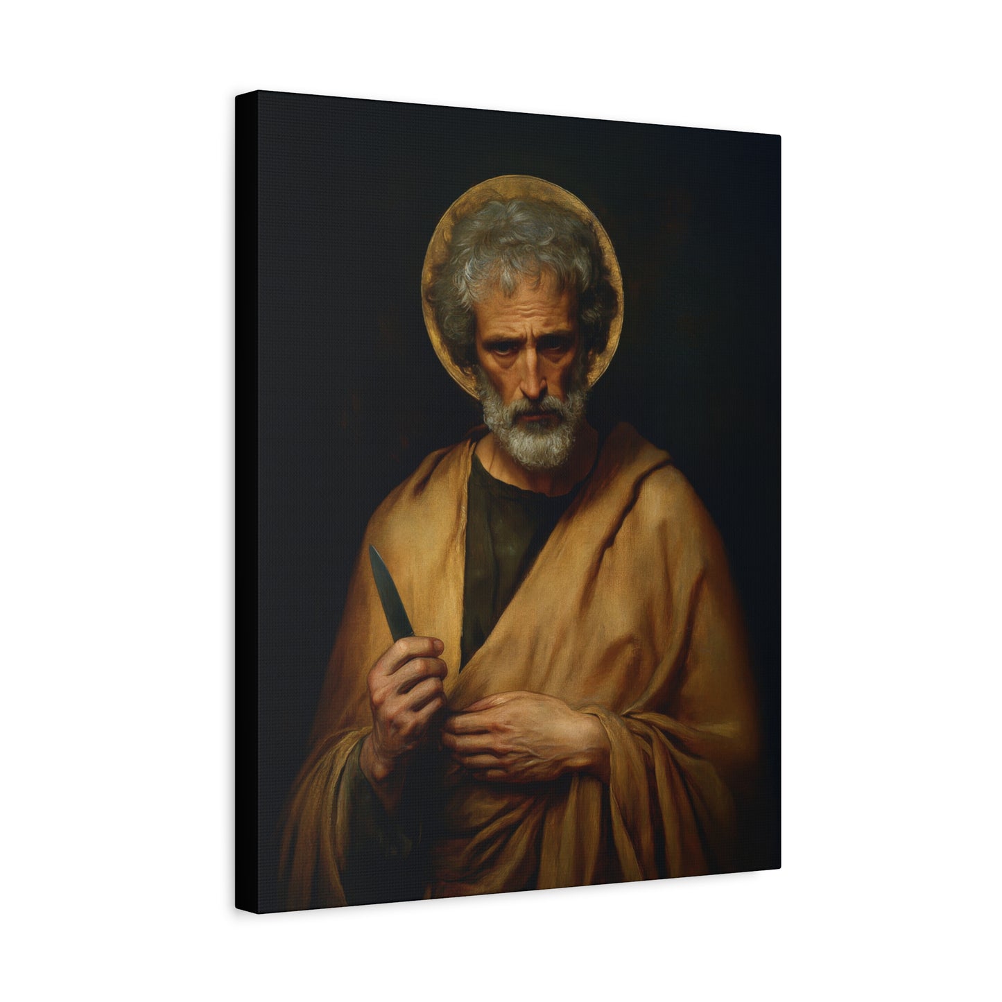 Saint Bartholomew the Apostle  - Gallery Wrapped Canvas - Print - Religious Art for your Home - Catholic
