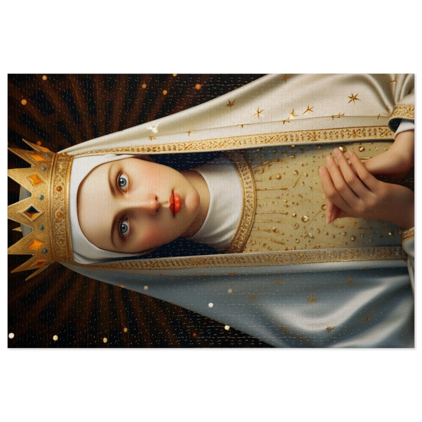 Saint Kinga of Poland - Puzzle and Keepsake Tin - Religious Jigsaw Puzzle (30, 110, 252, 500,1000-Piece) - Religious Puzzle