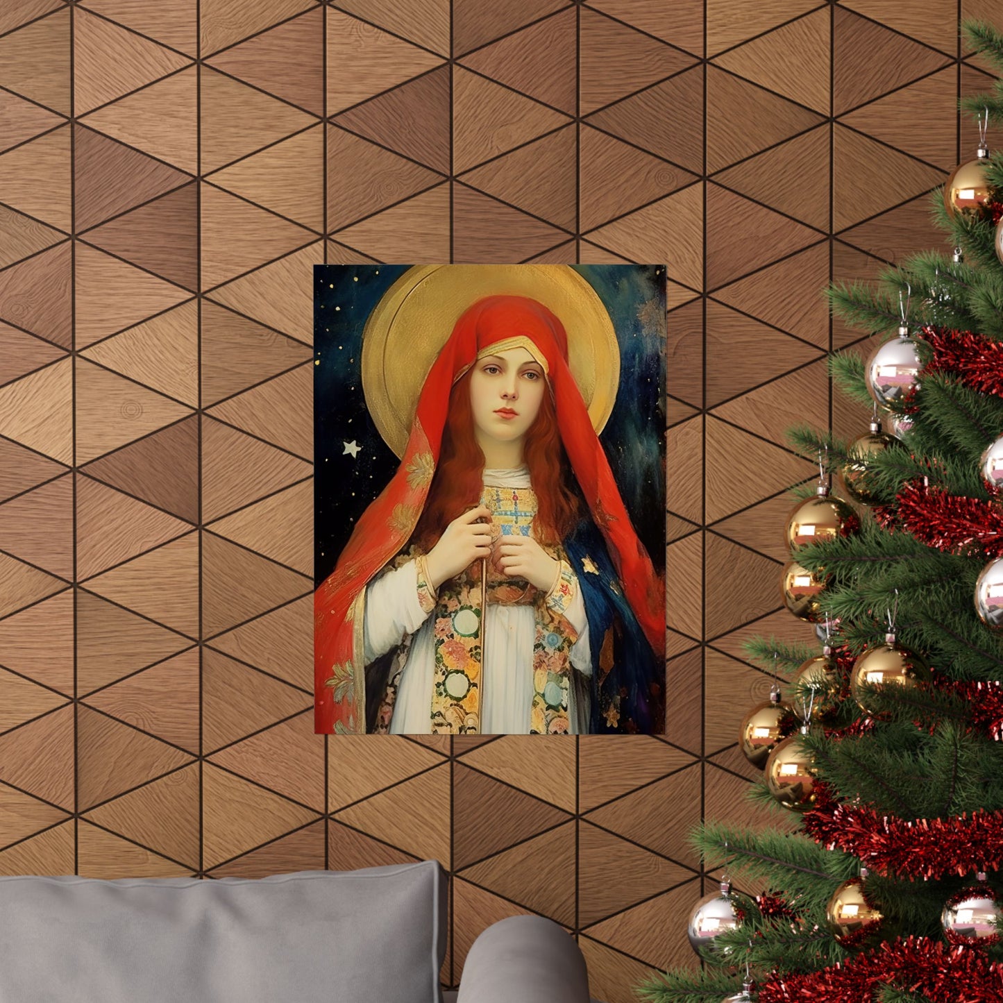 Saint Sabina Print - Sanctified Souls Print - Multiple Sizes - Premium Matte Vertical Posters