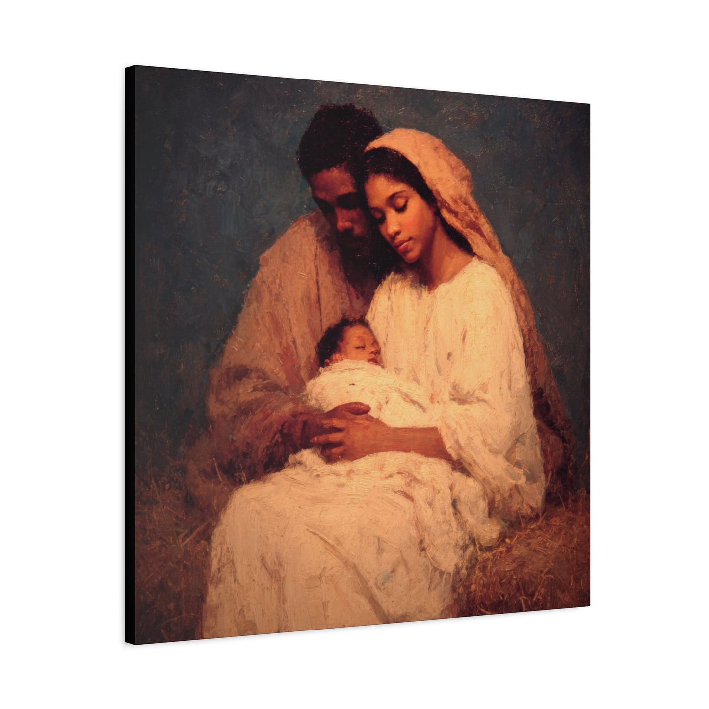 Love Made Visible in the Holy Family - Gallery Wrapped Canvas - Print - Religious Art for your Home - Catholic