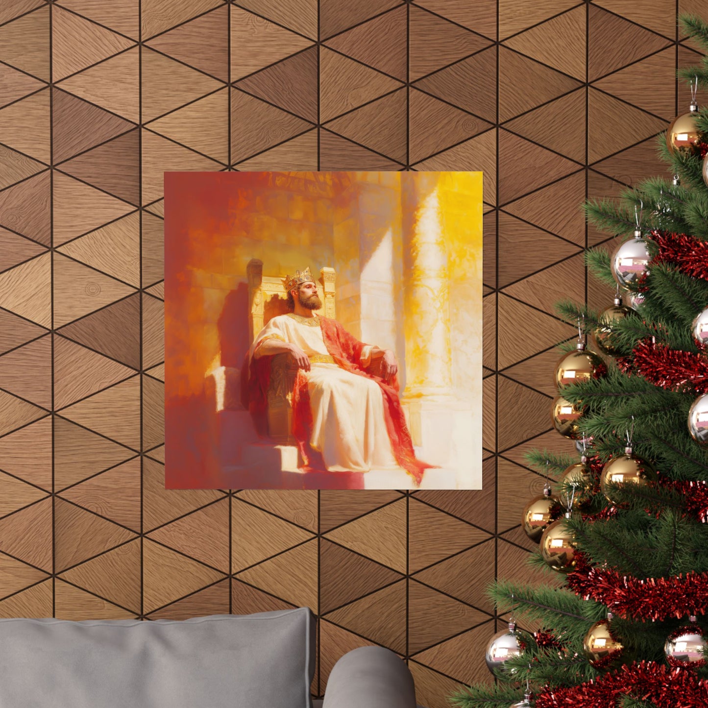King Solomon: Keeper of God's Understanding - Sanctified Souls Print - Multiple Sizes - Premium Matte Vertical Posters
