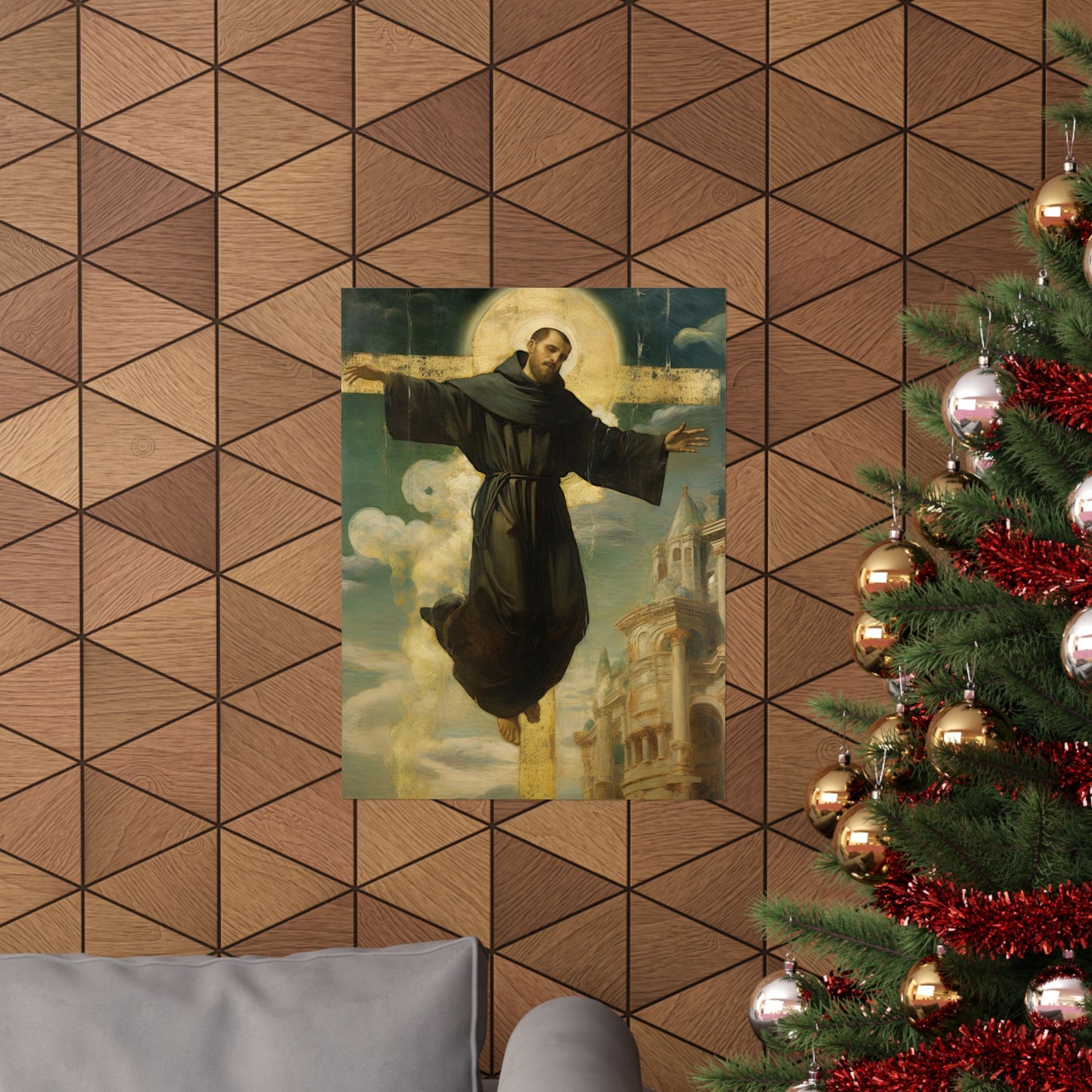 Saint Joseph of Cupertino Print - Sanctified Souls Print - Multiple Sizes - Premium Matte Vertical Posters