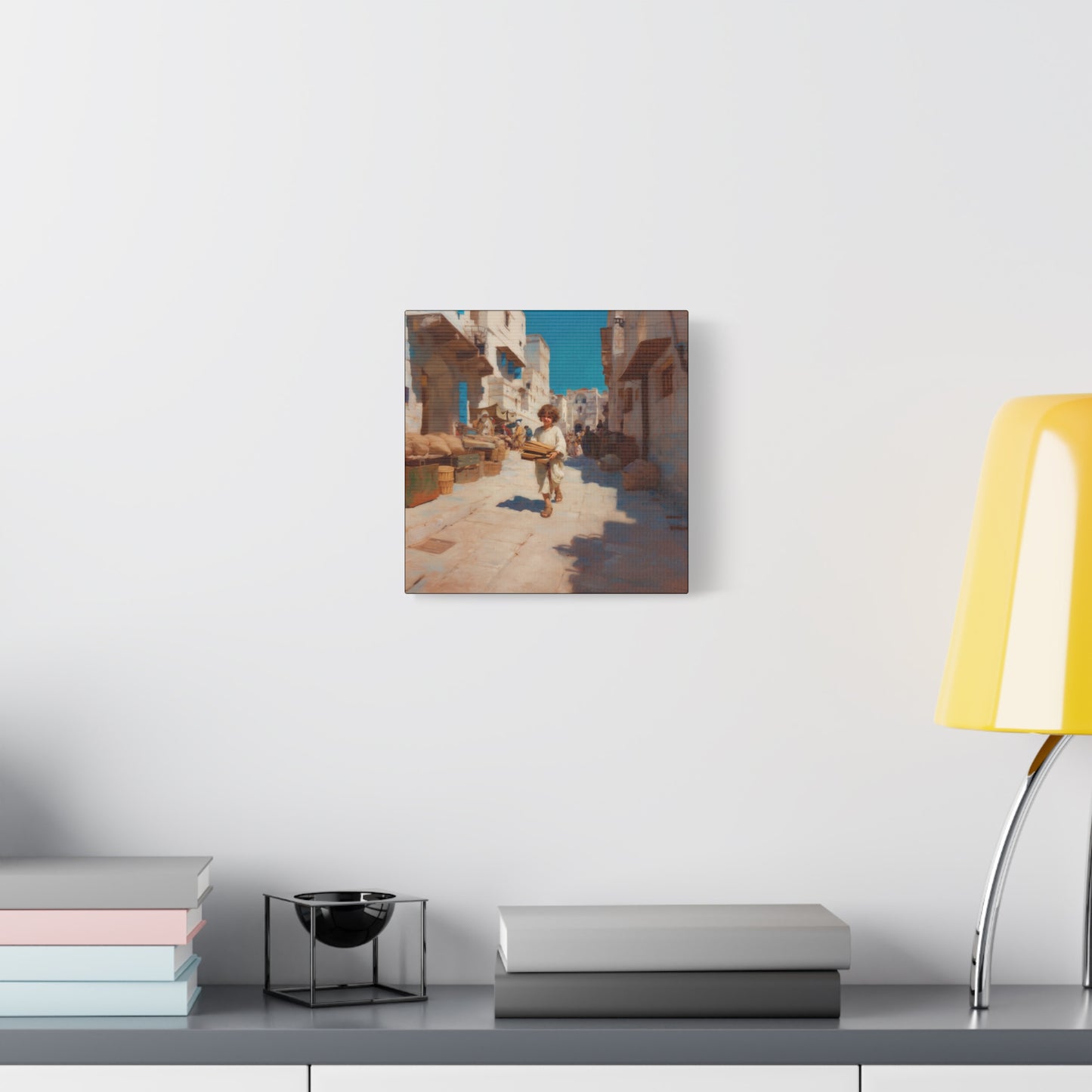 Nazareth and the Hidden Light of Christ - Gallery Wrapped Canvas - Print - Religious Art for your Home - Catholic Art