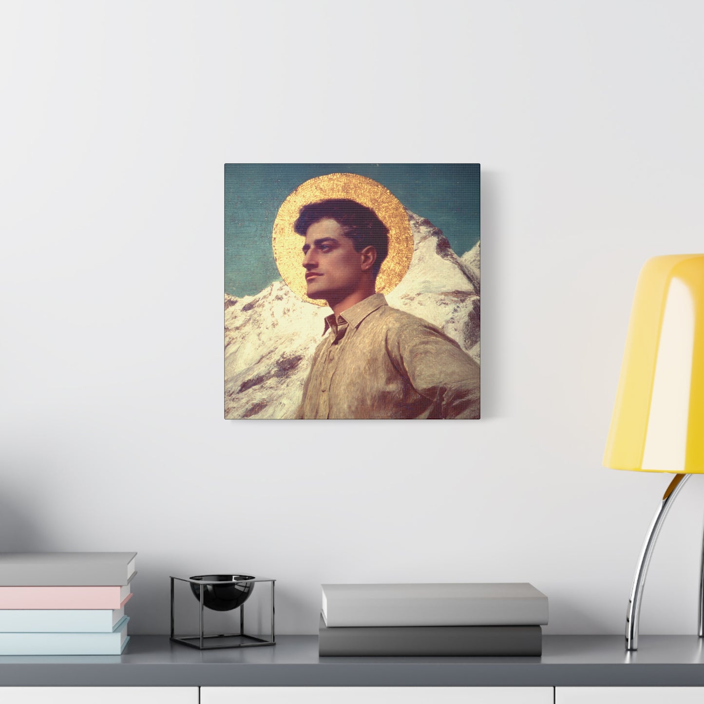 Saint Pier Giorgio Frassati -  Museum Wrapped Canvas - Sanctified Souls Print - Religious Art for your Home - Catholic Patron Saint Art