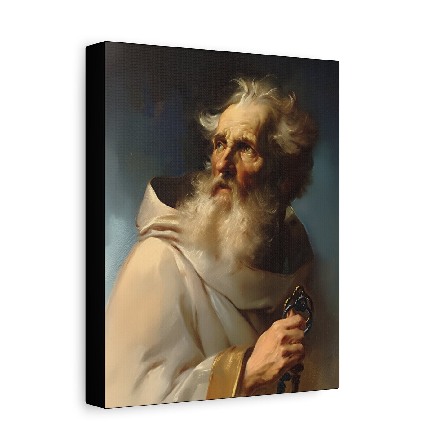 Saint Peter the Apostle - Museum Wrapped Canvas - Print - Religious Art for your Home - Christian print - Prayer Room - Catholic