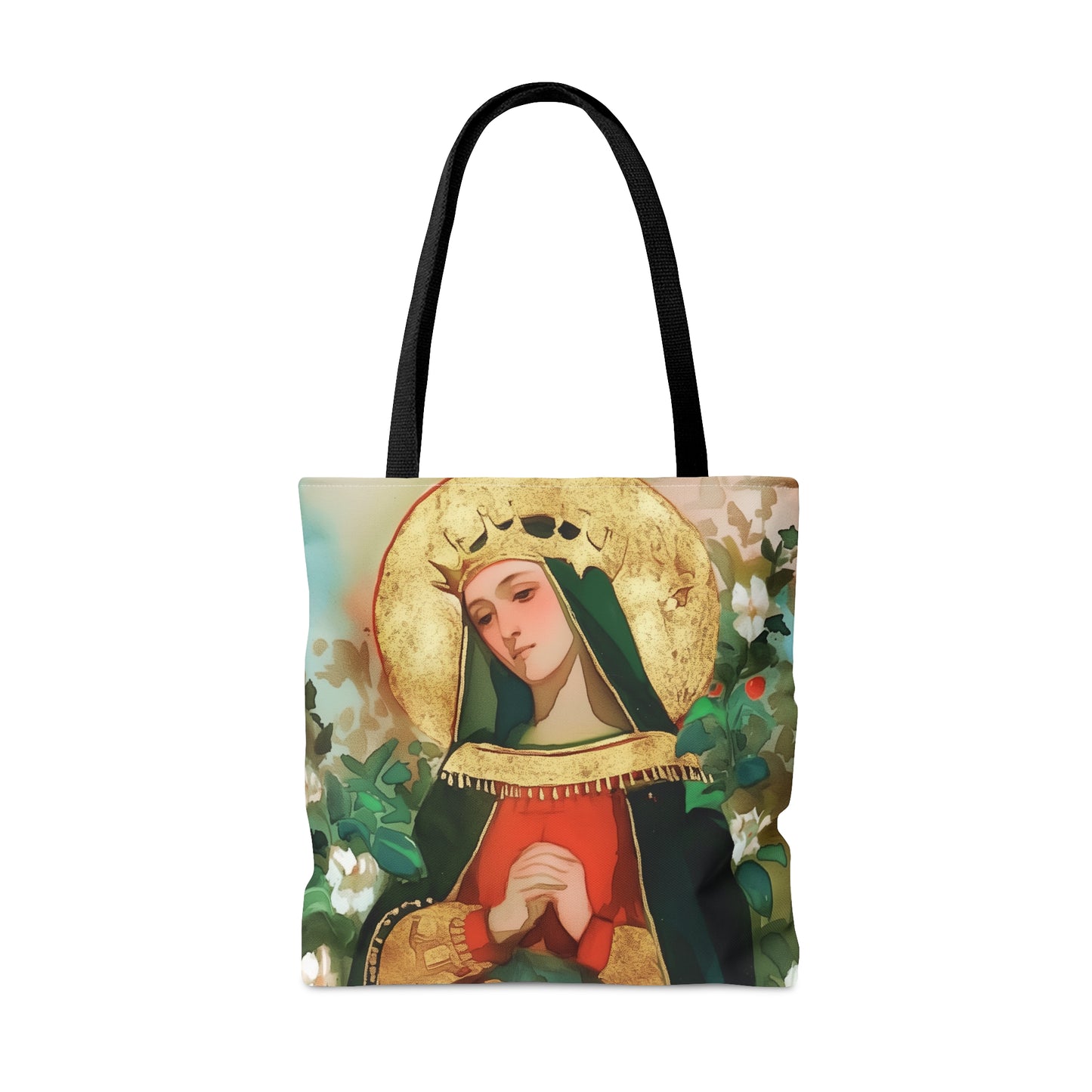 Saint Matilda of Germany Tote Bag - Purse - Three sizes - Large Medium Small Faith Art Bag - Catholic faith carry-all purse - Double Sided