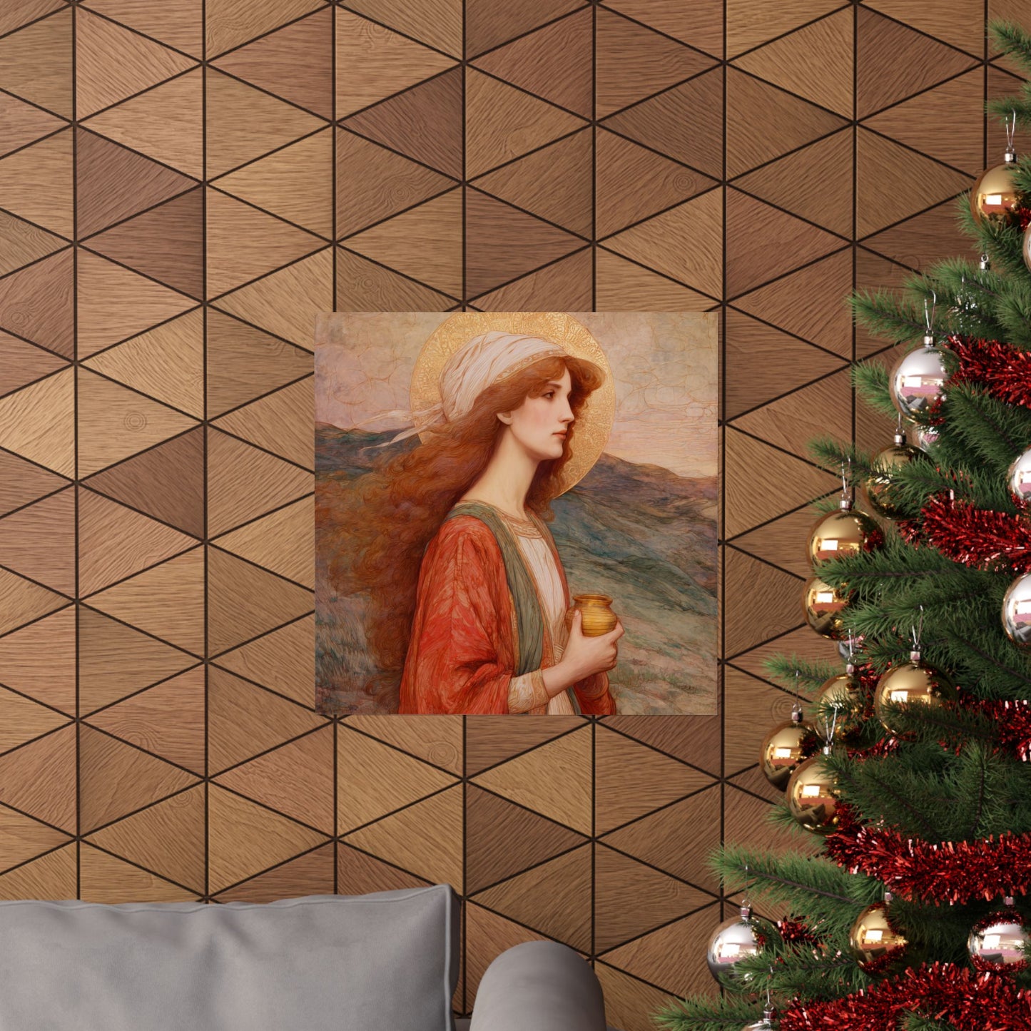 Saint Joanna - Sanctified Souls Print - Multiple Sizes - Premium Matte Vertical Posters
