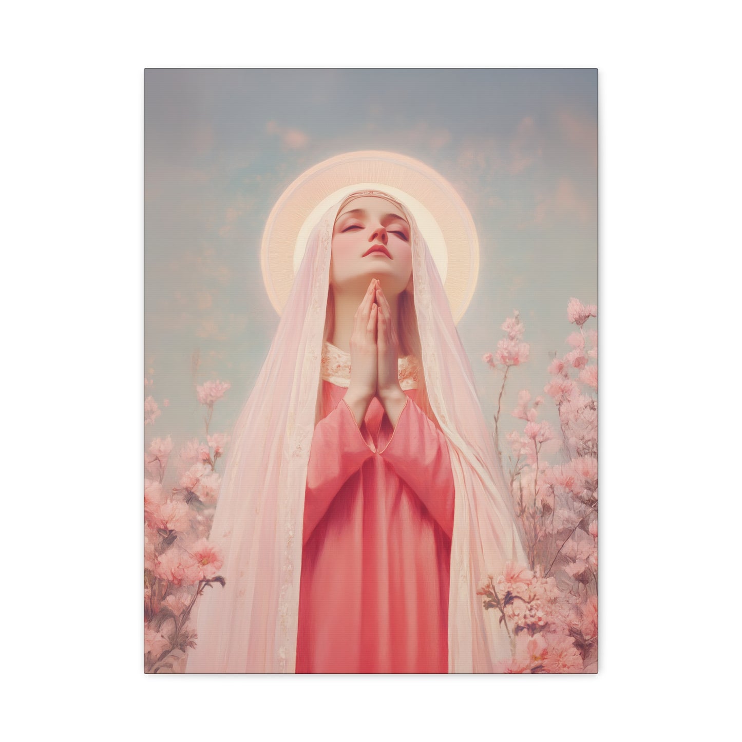 Saint Illuminata - Gallery Wrapped Canvas - Print - Religious Art for your Home - Catholic Art Print