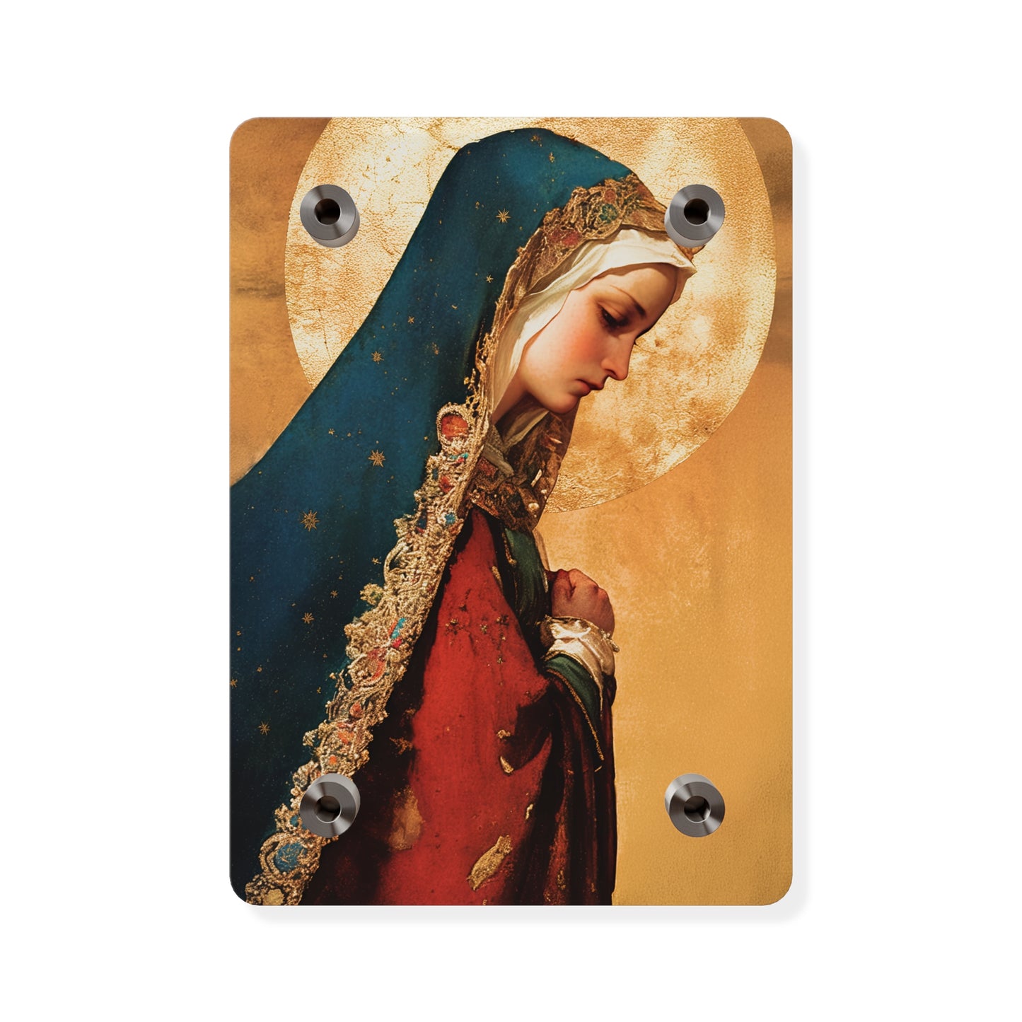 Our Lady of Mercy / Our Lady of Ransom Wall Art Panel - Ready to Hang Acrylic Print - Catholic Saint Art - Patron Saint Print - Mother Mary