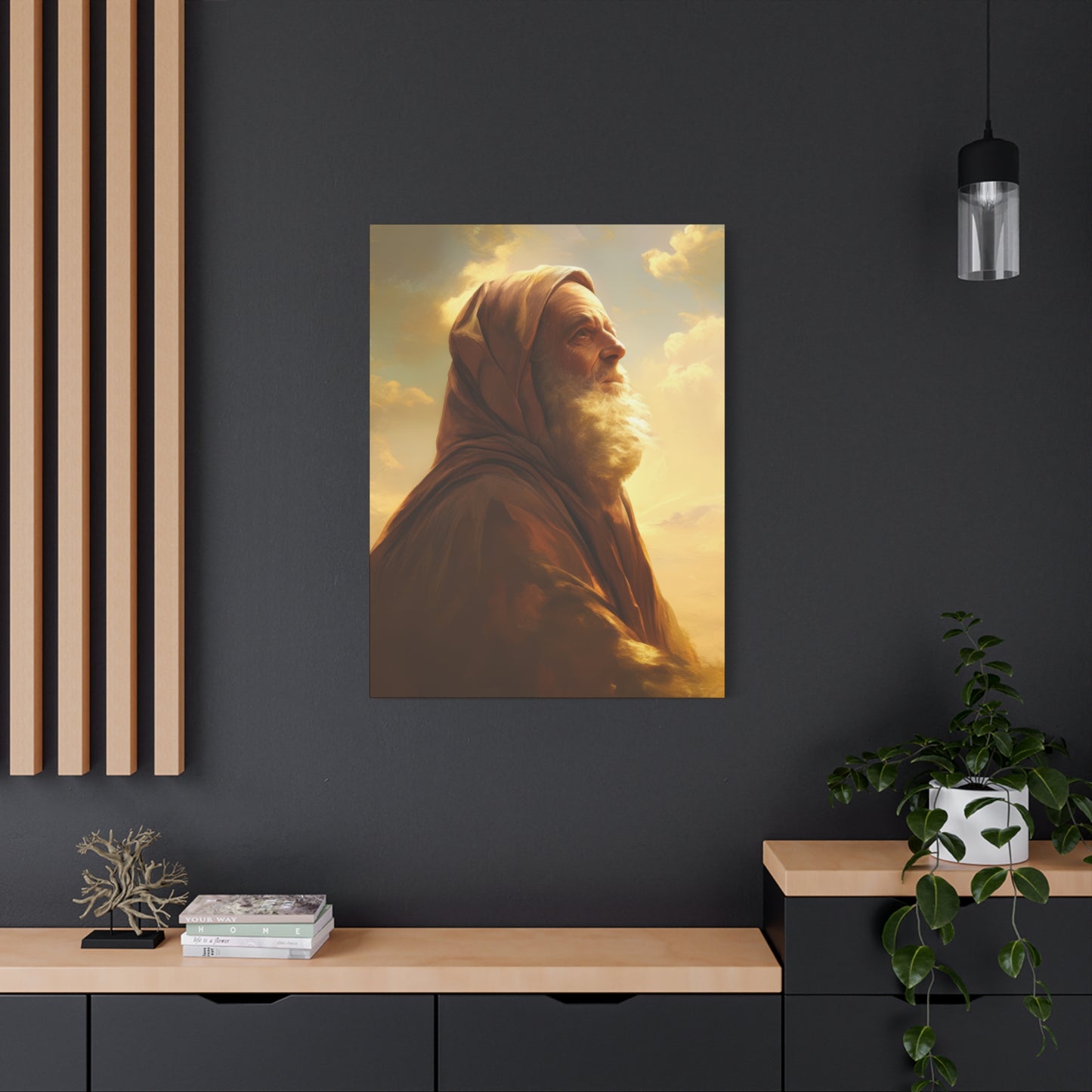 Father Abraham - Museum Wrapped Canvas - Sanctified Souls Print - Religious Art for your Home