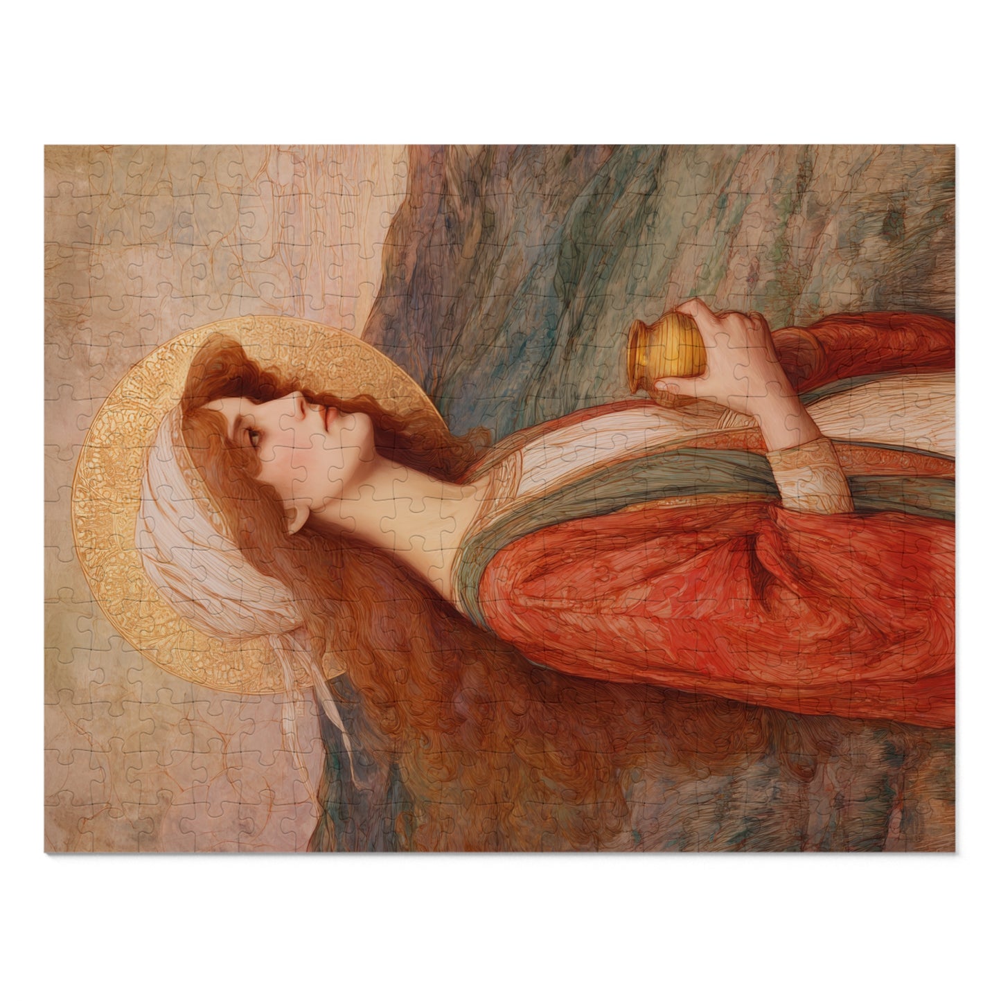 Saint Joanna  - Puzzle & Keepsake Tin - Religious Jigsaw Puzzle (30, 110, 252, 500,1000-Piece)