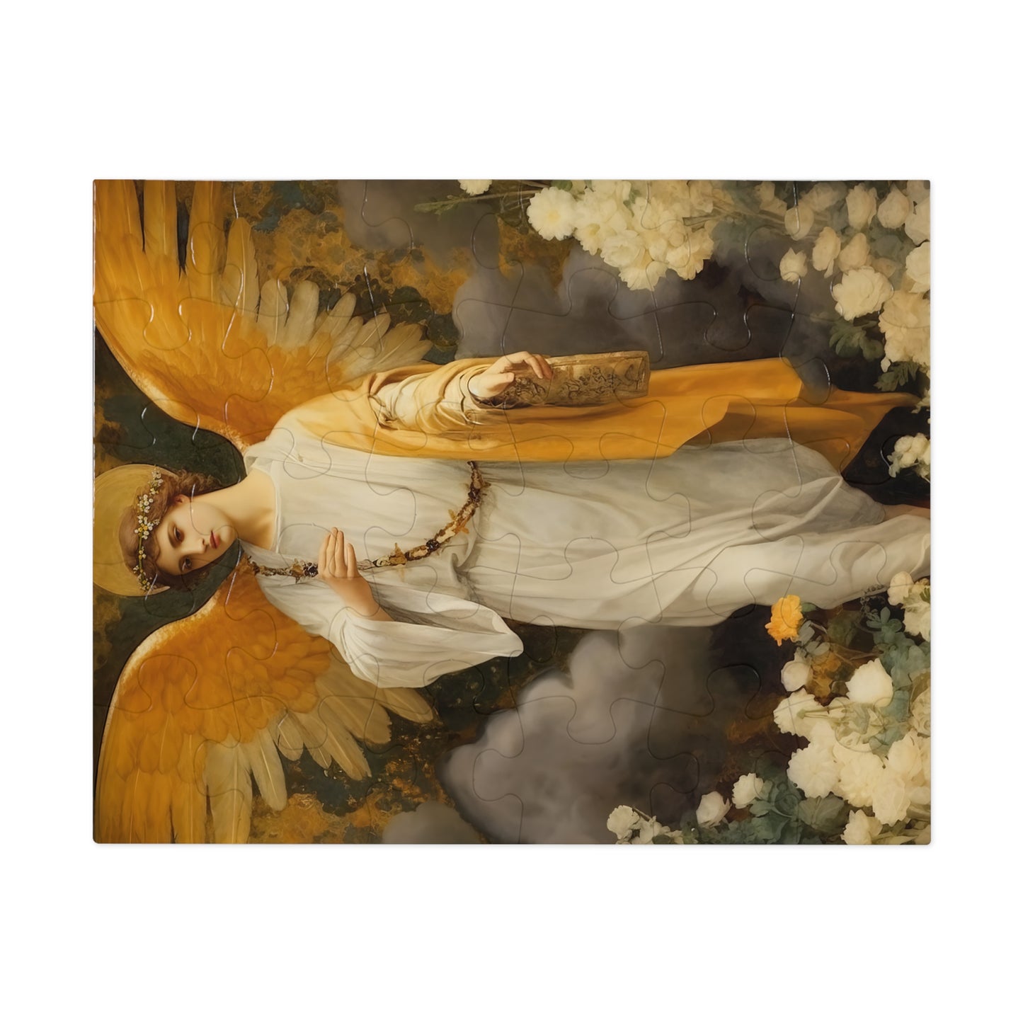 Saint Gabriel the Archangel - Puzzle and Keepsake Tin - Religious Jigsaw Puzzle (30, 110, 252, 500,1000-Piece) - Religious Puzzle