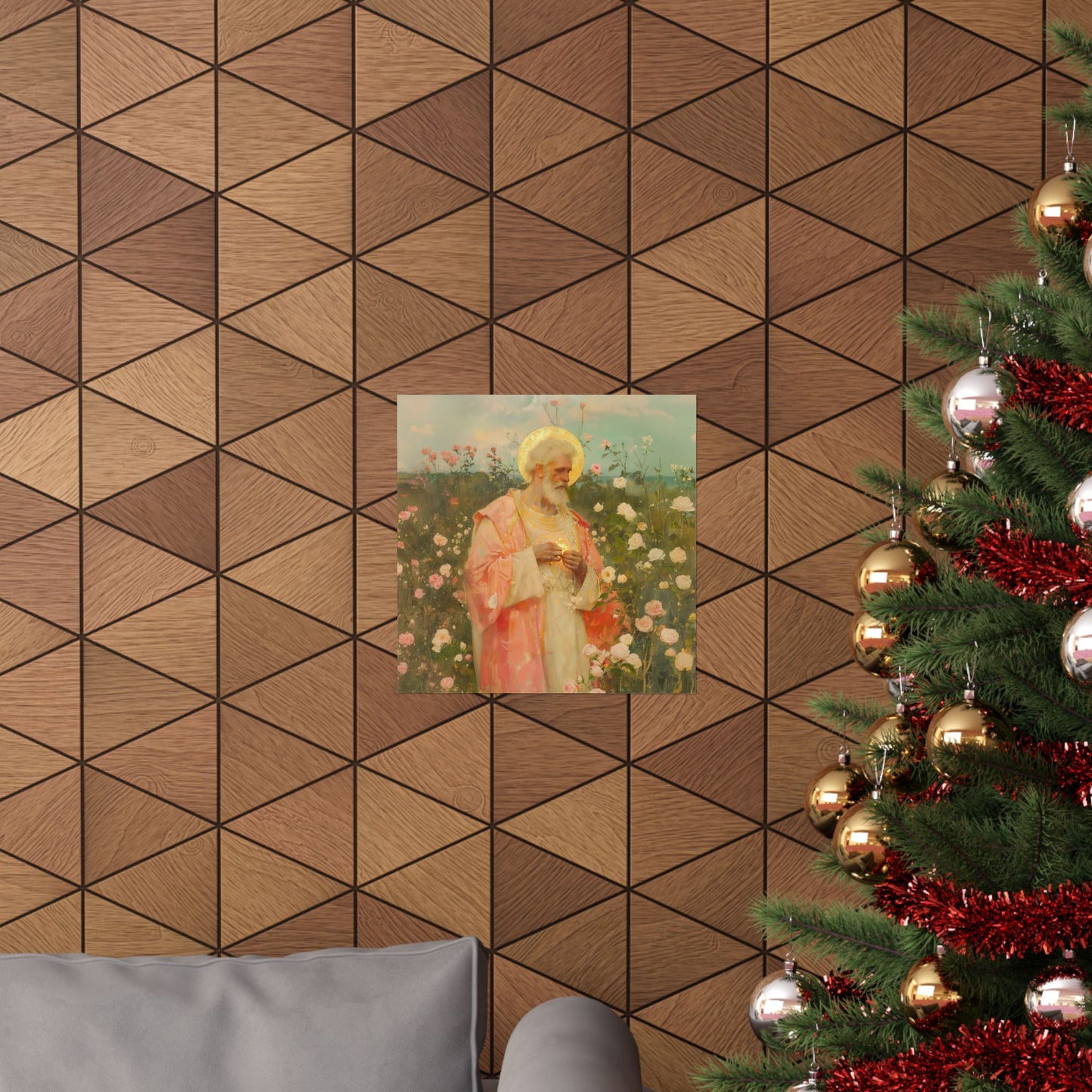 Saint Valentine -  Catholic Art - Multiple Sizes - Premium Posters - Catholic Art - Christian Home - Catholic Saint Art
