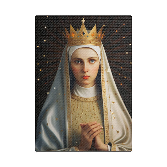 St. Kinga of Poland - Catholic Saint Canvas Print