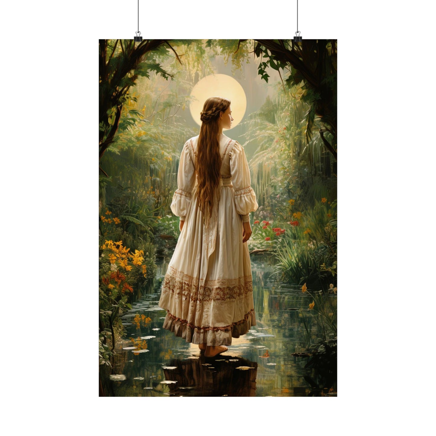 Saint Narcisa de Jesús Martillo Moran - Sanctified Souls Print - Multiple Sizes - Premium Matte Vertical Posters