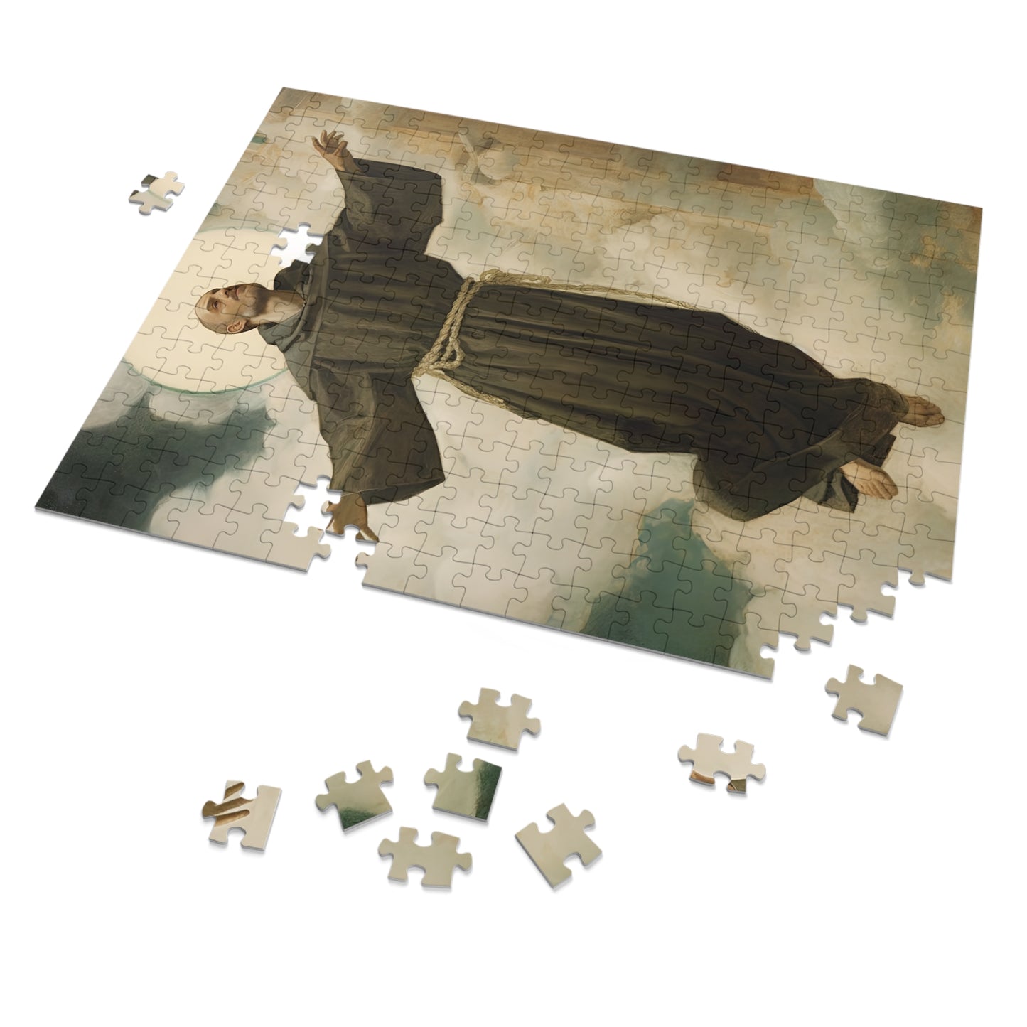 Saint Joseph of Cupertino - Puzzle and Keepsake Tin - Religious Jigsaw Puzzle (30, 110, 252, 500,1000-Piece) - Religious Puzzle