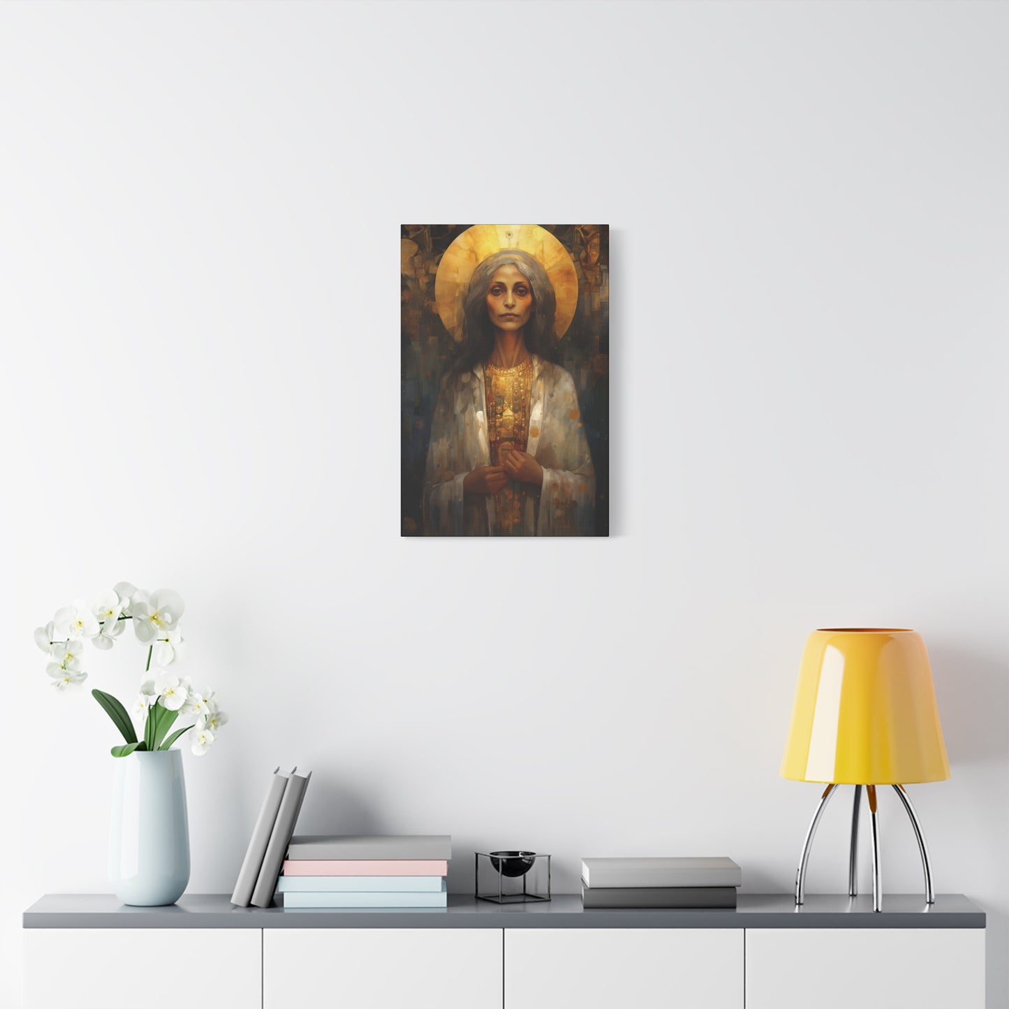 Saint Mary of Egypt - Museum Wrapped Canvas - Sanctified Souls Print - Religious Art for your Home