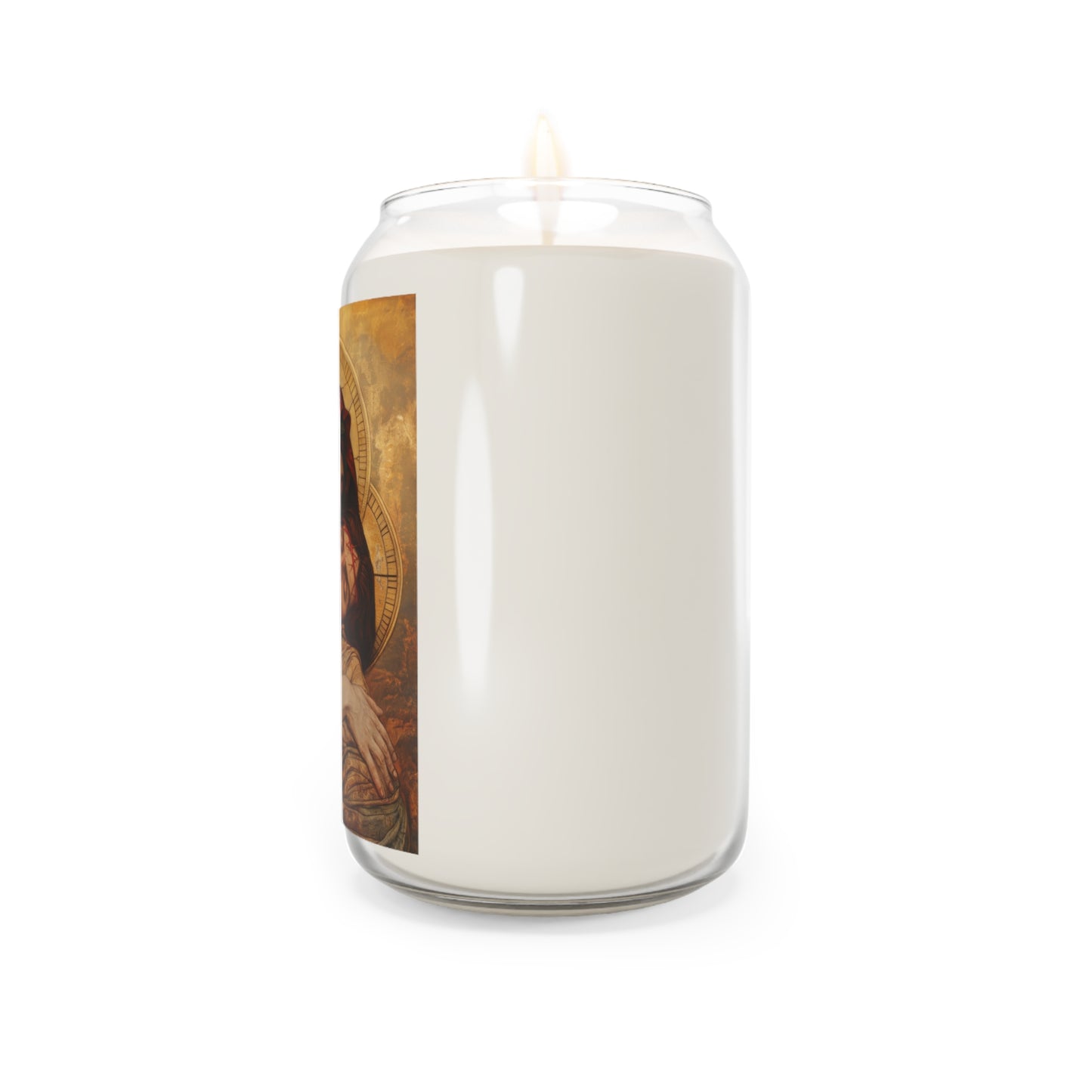 Eternal Sorrow - Mary's Mourning Beneath the Cross - Scented Prayer Candle, 13.75oz -  Candle - Catholic Art - prayer room Scented Candle