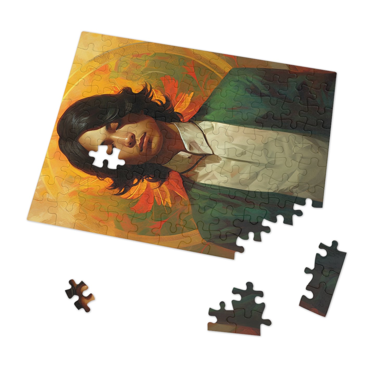 Saint Lorenzo Ruiz - Puzzle and Keepsake Tin - Religious Jigsaw Puzzle (30, 110, 252, 500,1000-Piece) - Religious Puzzle